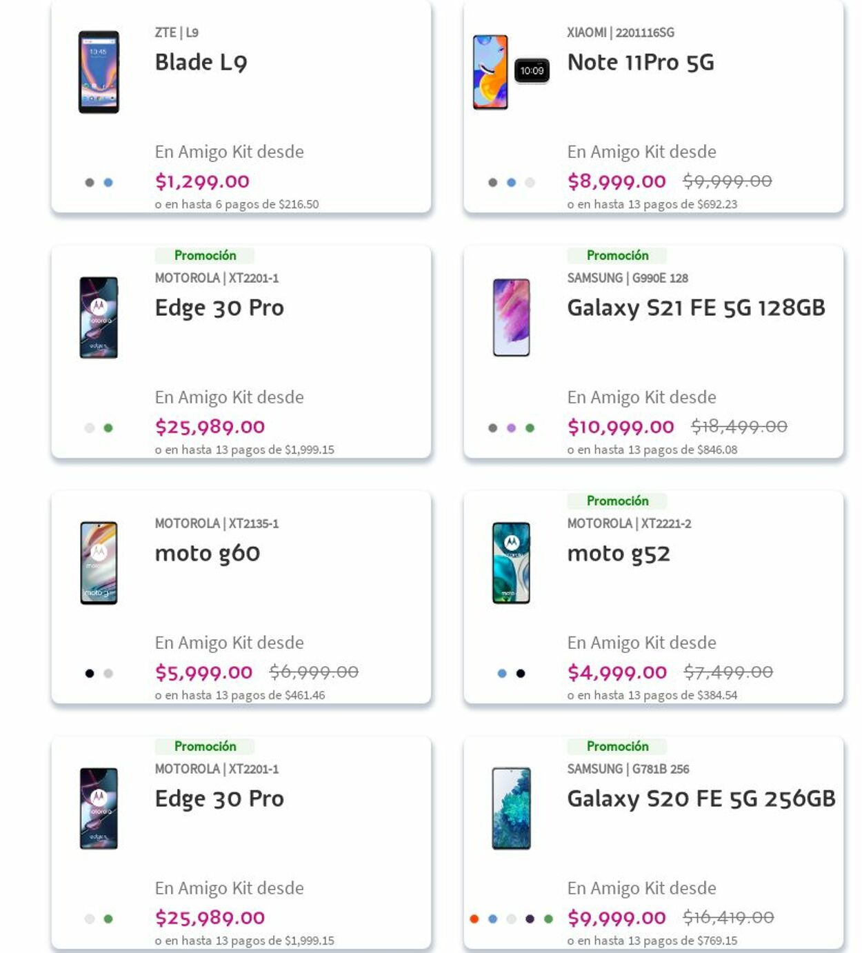 Catálogo Telcel 13.11.2023 - 22.11.2023