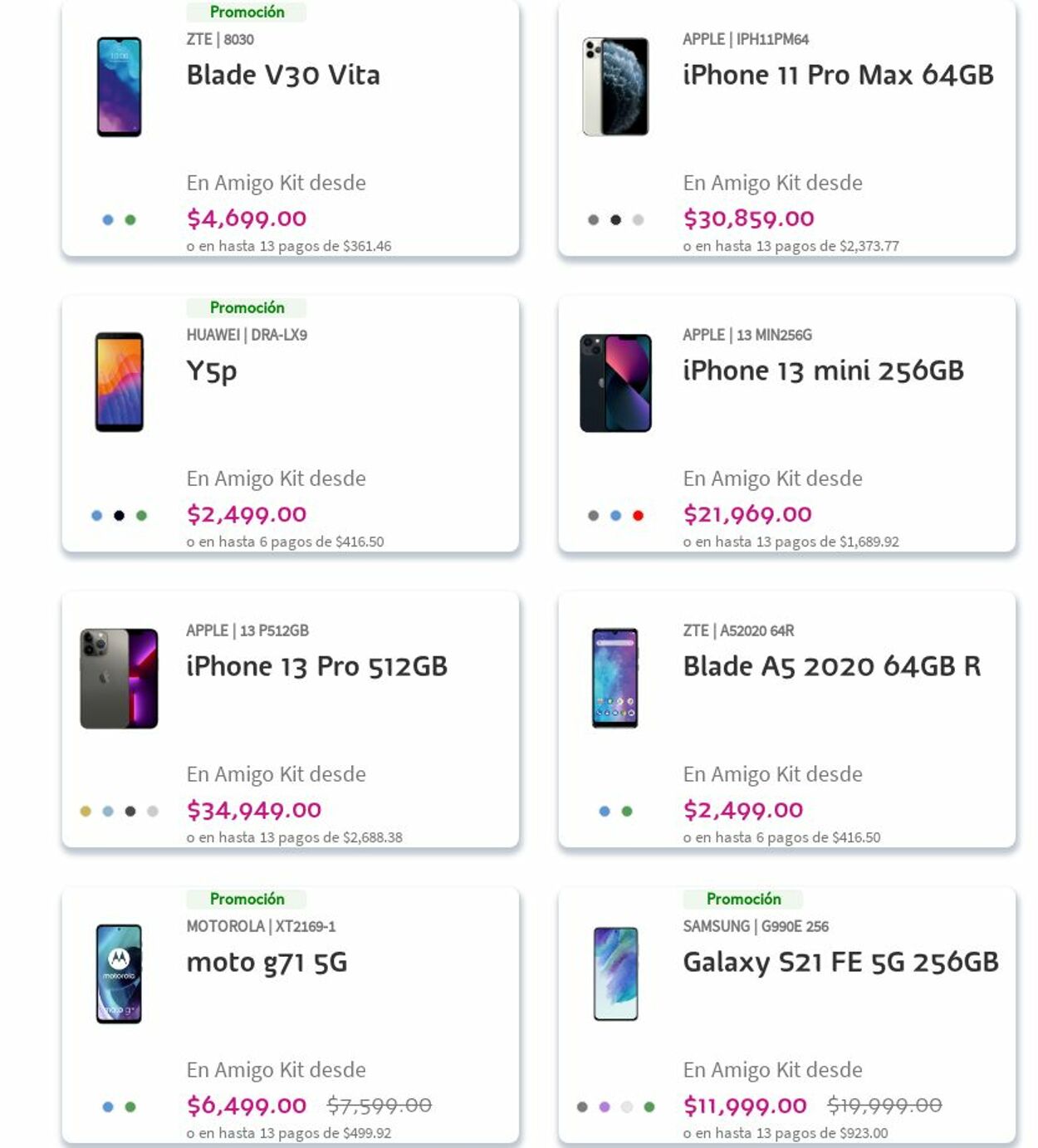 Catálogo Telcel 13.11.2023 - 22.11.2023