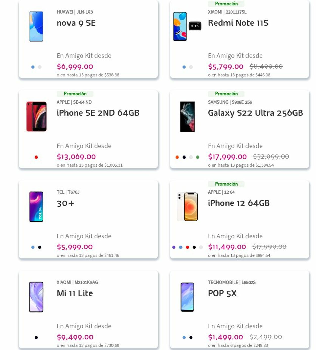 Catálogo Telcel 13.11.2023 - 22.11.2023