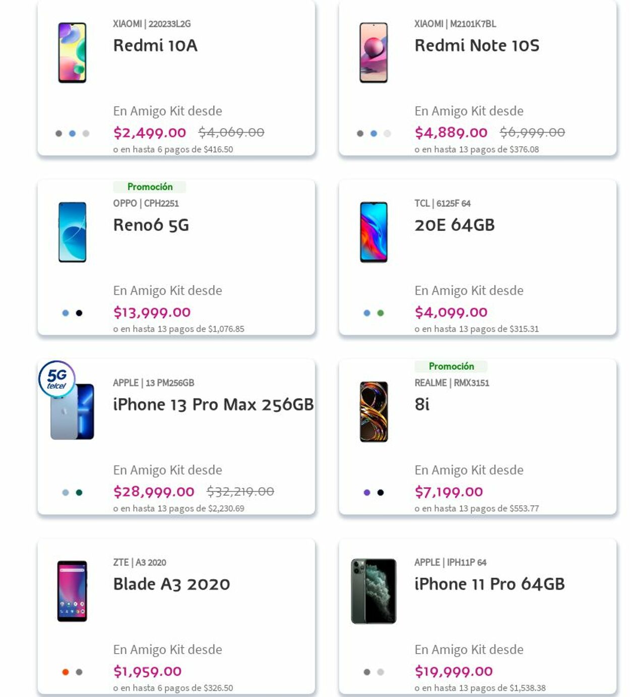 Catálogo Telcel 04.12.2023 - 13.12.2023