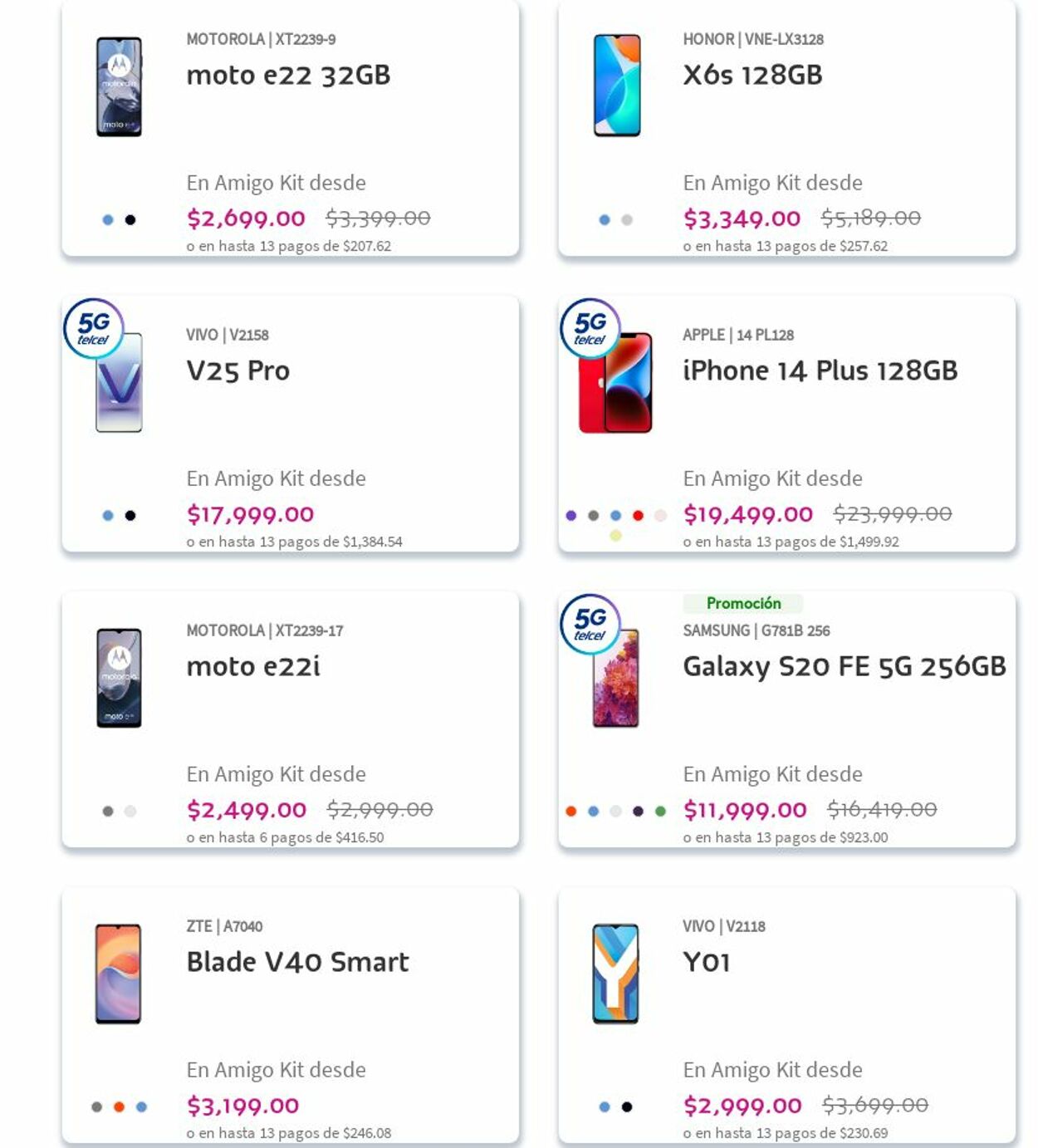 Catálogo Telcel 04.12.2023 - 13.12.2023