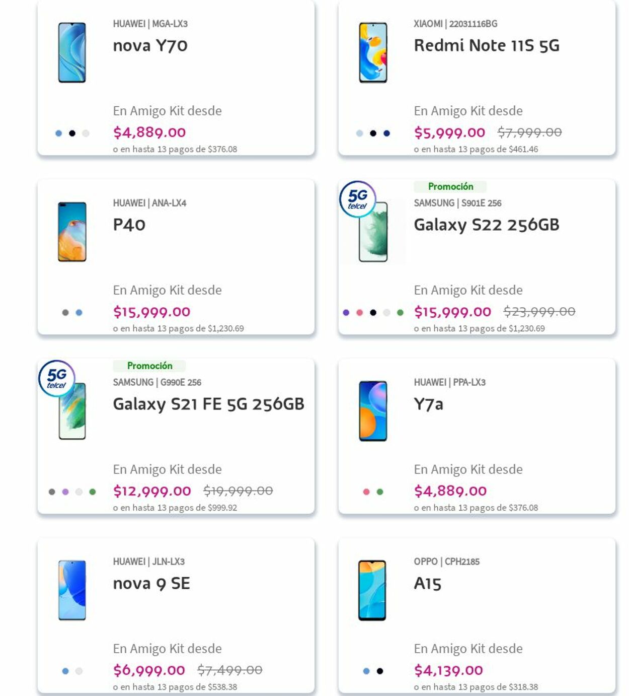 Catálogo Telcel 04.12.2023 - 13.12.2023