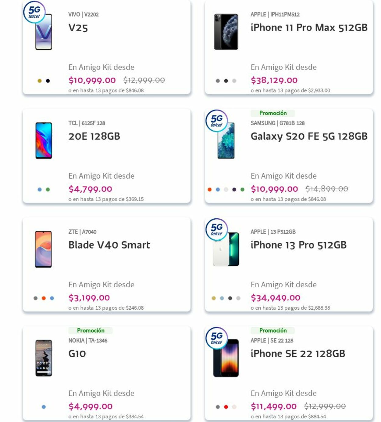 Catálogo Telcel 04.12.2023 - 13.12.2023