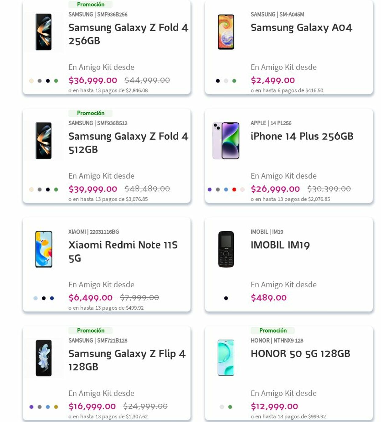 Catálogo Telcel 31.07.2023 - 16.08.2023