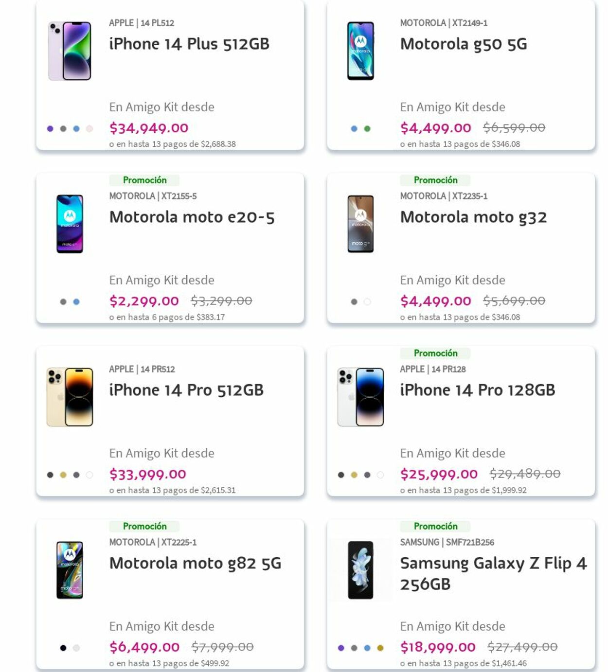 Catálogo Telcel 31.07.2023 - 16.08.2023