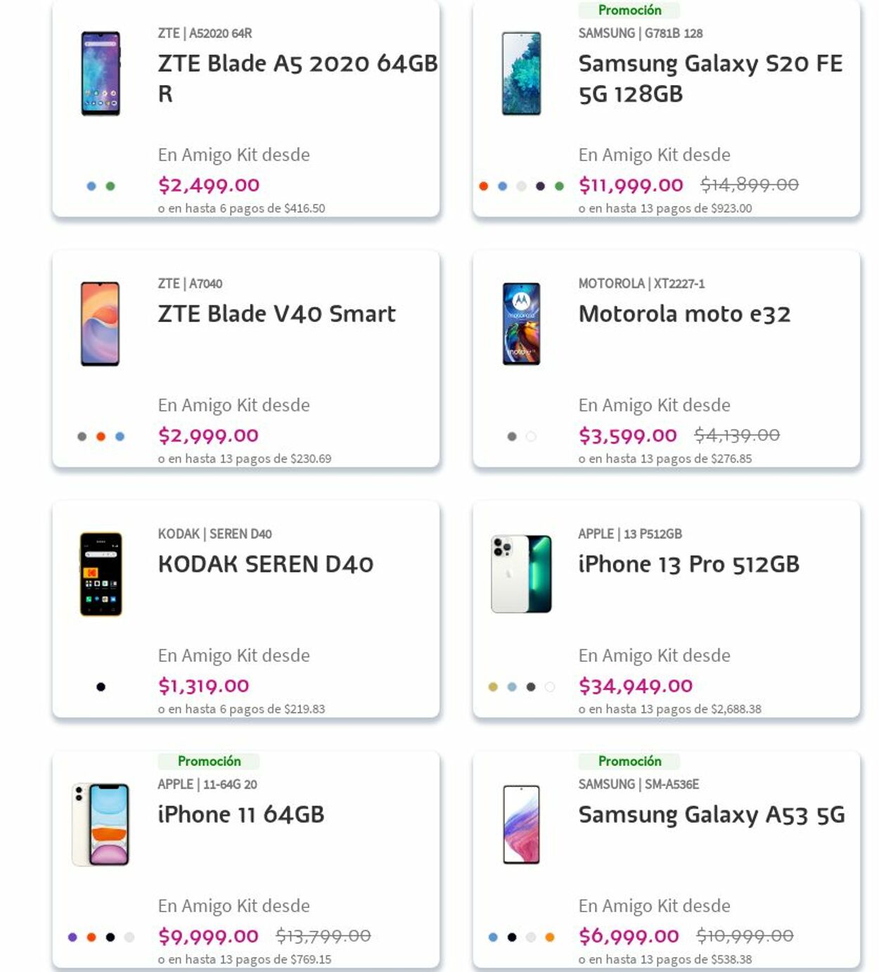 Catálogo Telcel 31.07.2023 - 16.08.2023