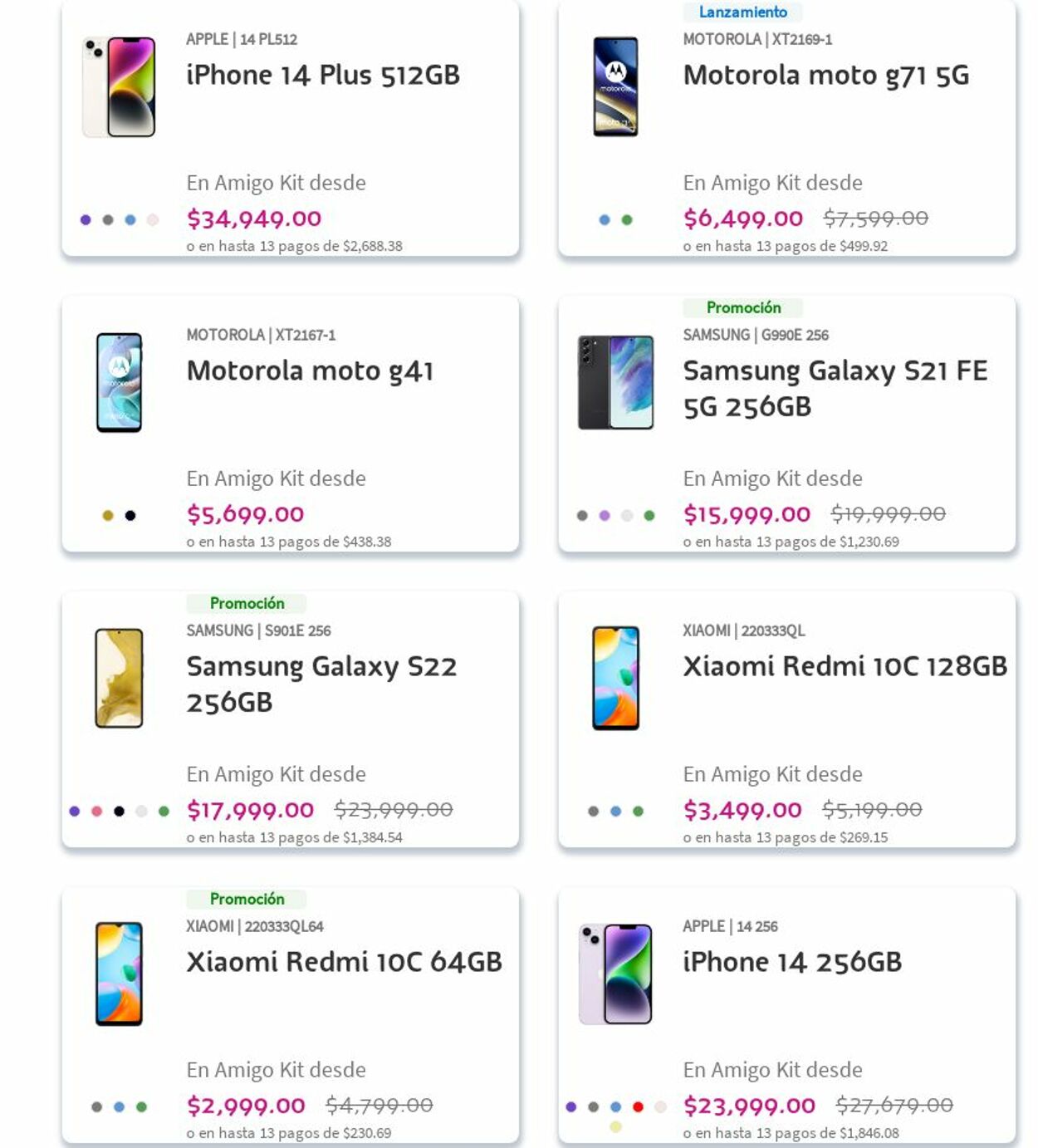 Catálogo Telcel 31.07.2023 - 16.08.2023