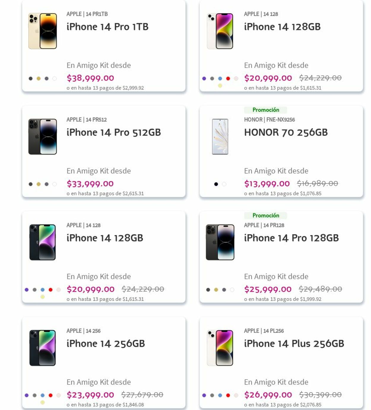 Catálogo Telcel 31.07.2023 - 16.08.2023