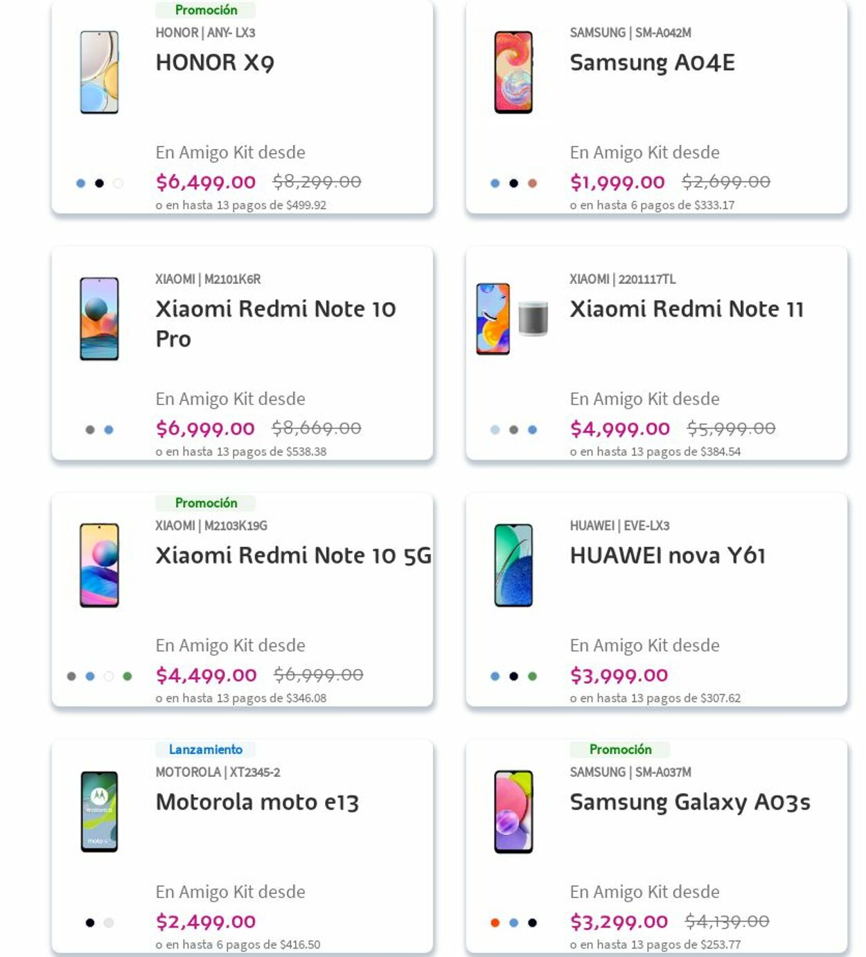 Catálogo Telcel 31.07.2023 - 16.08.2023