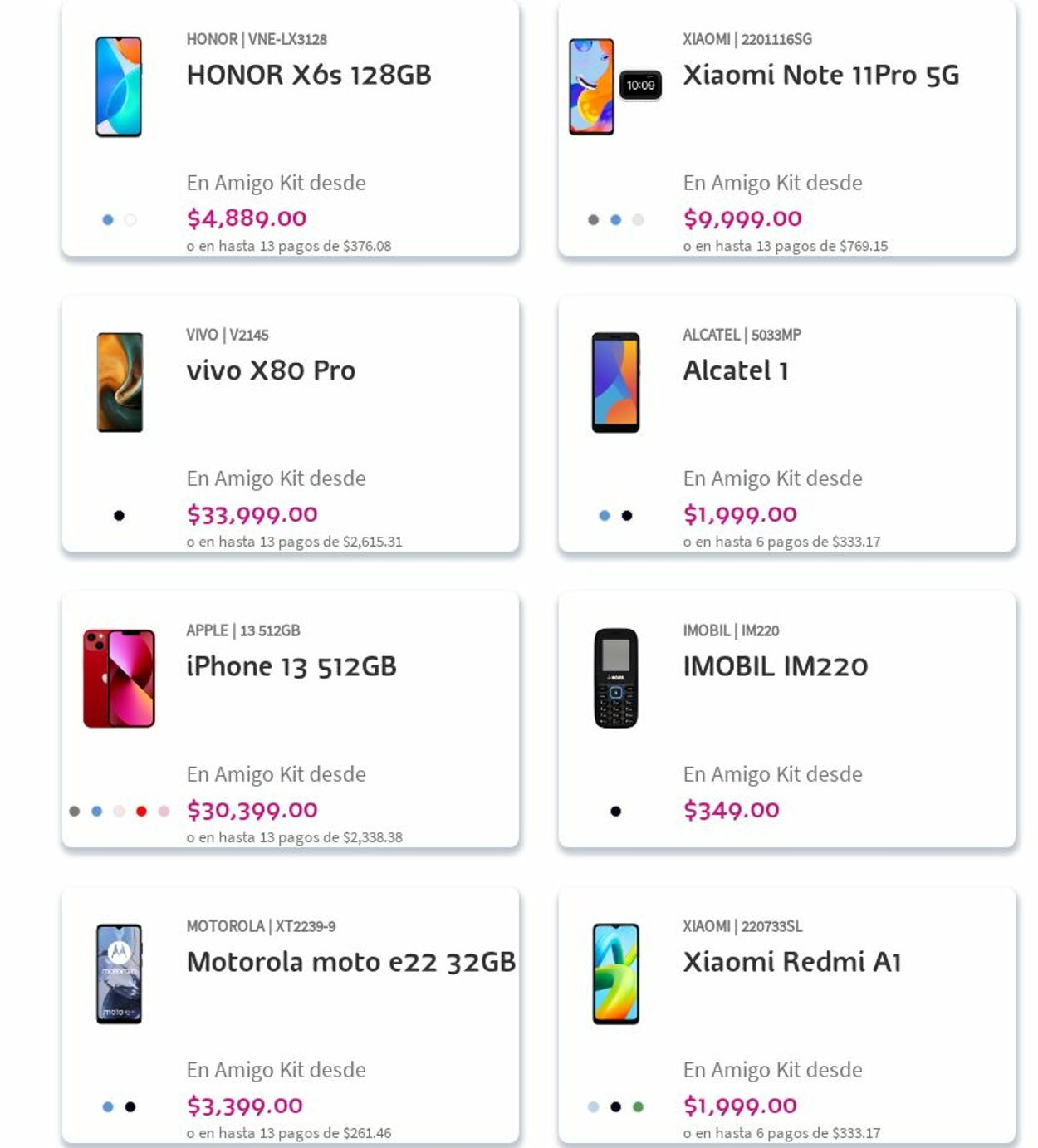 Catálogo Telcel 31.07.2023 - 16.08.2023