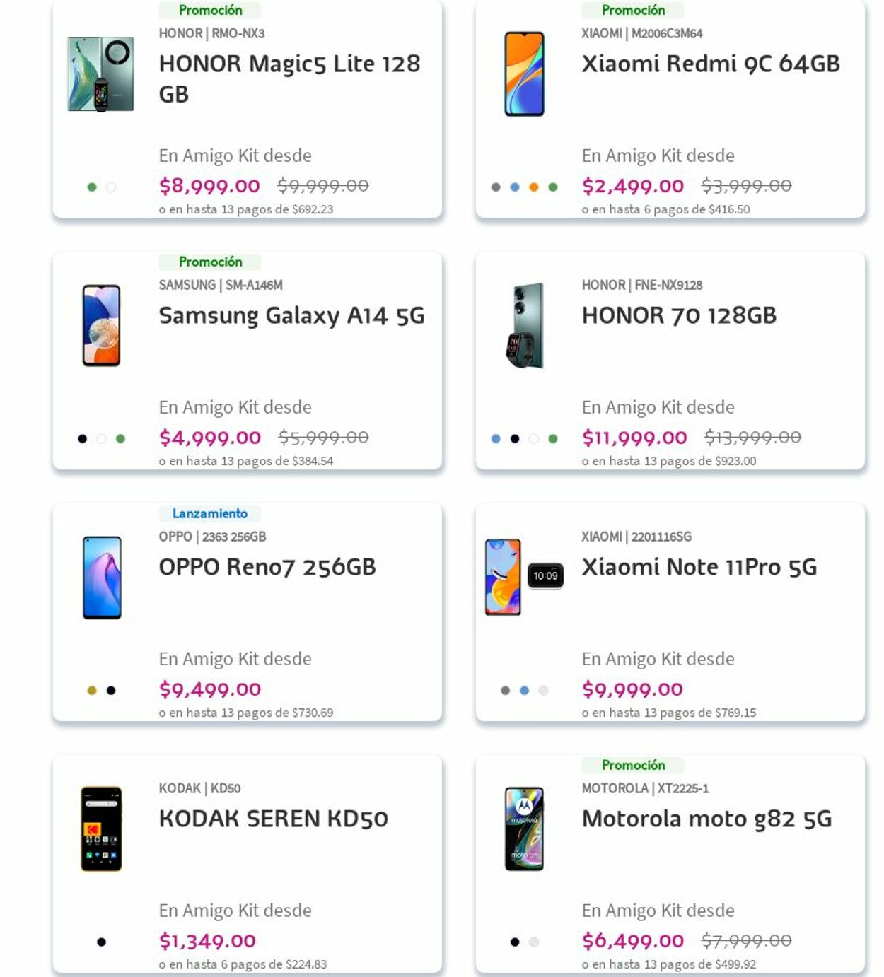 Catálogo Telcel 31.07.2023 - 16.08.2023