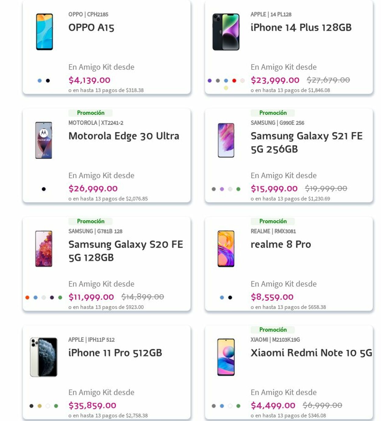 Catálogo Telcel 31.07.2023 - 16.08.2023