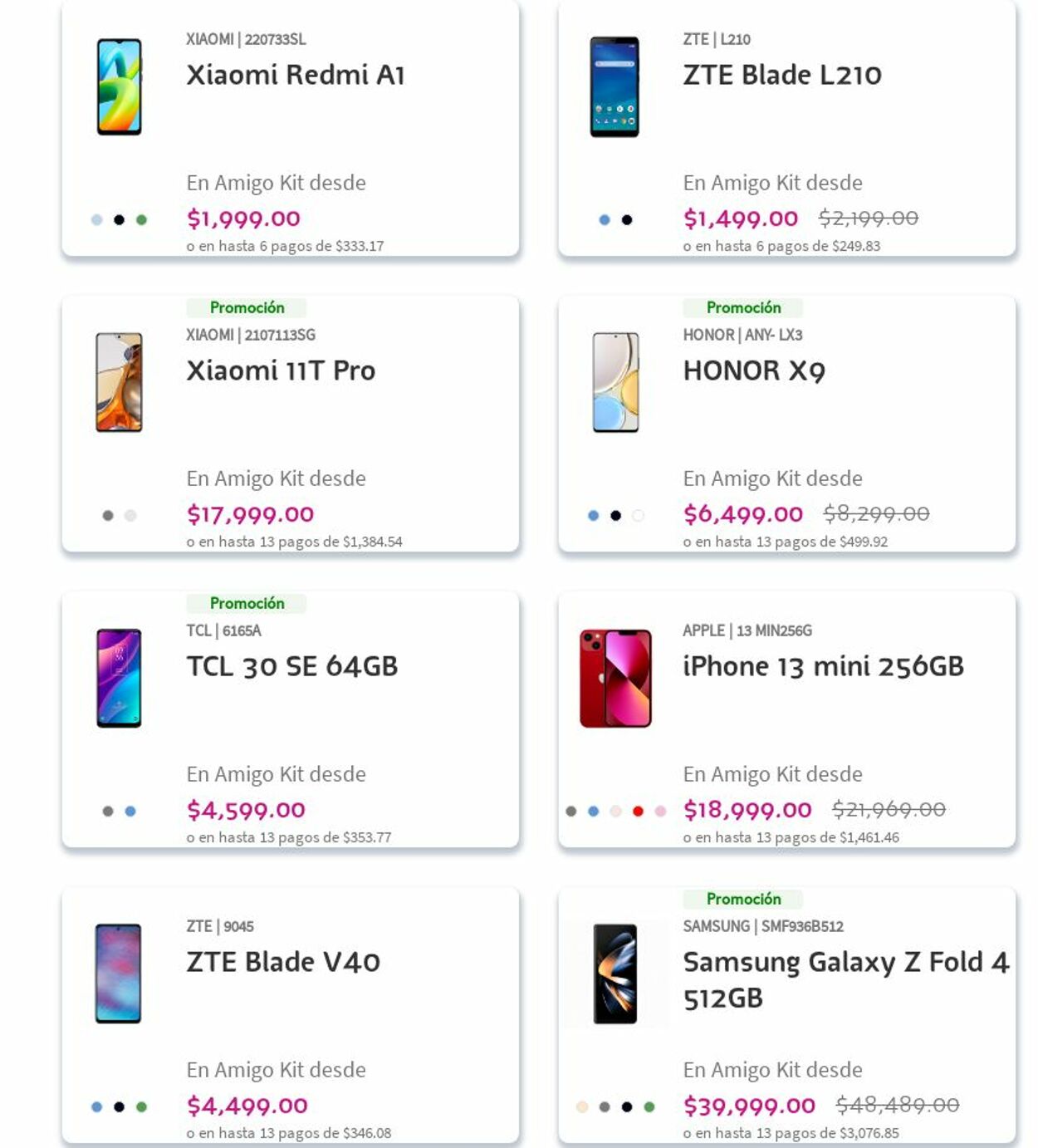 Catálogo Telcel 31.07.2023 - 16.08.2023