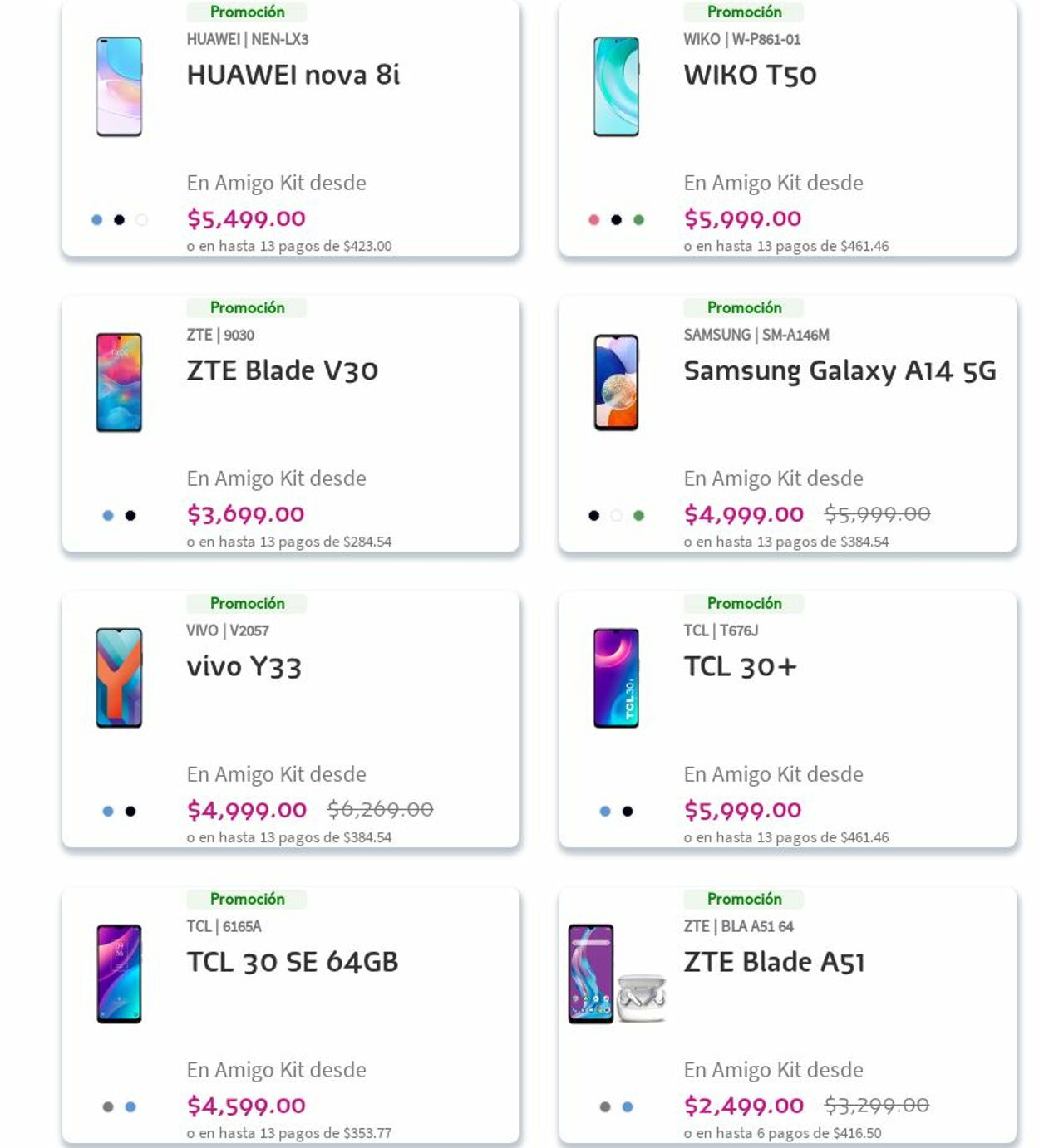 Catálogo Telcel 31.07.2023 - 16.08.2023