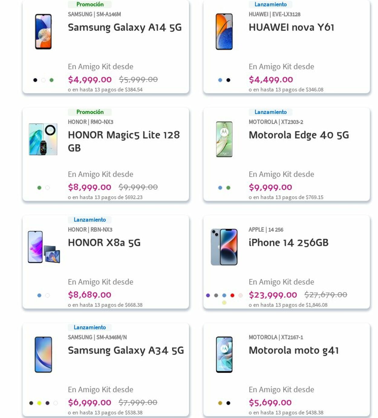 Catálogo Telcel 31.07.2023 - 16.08.2023