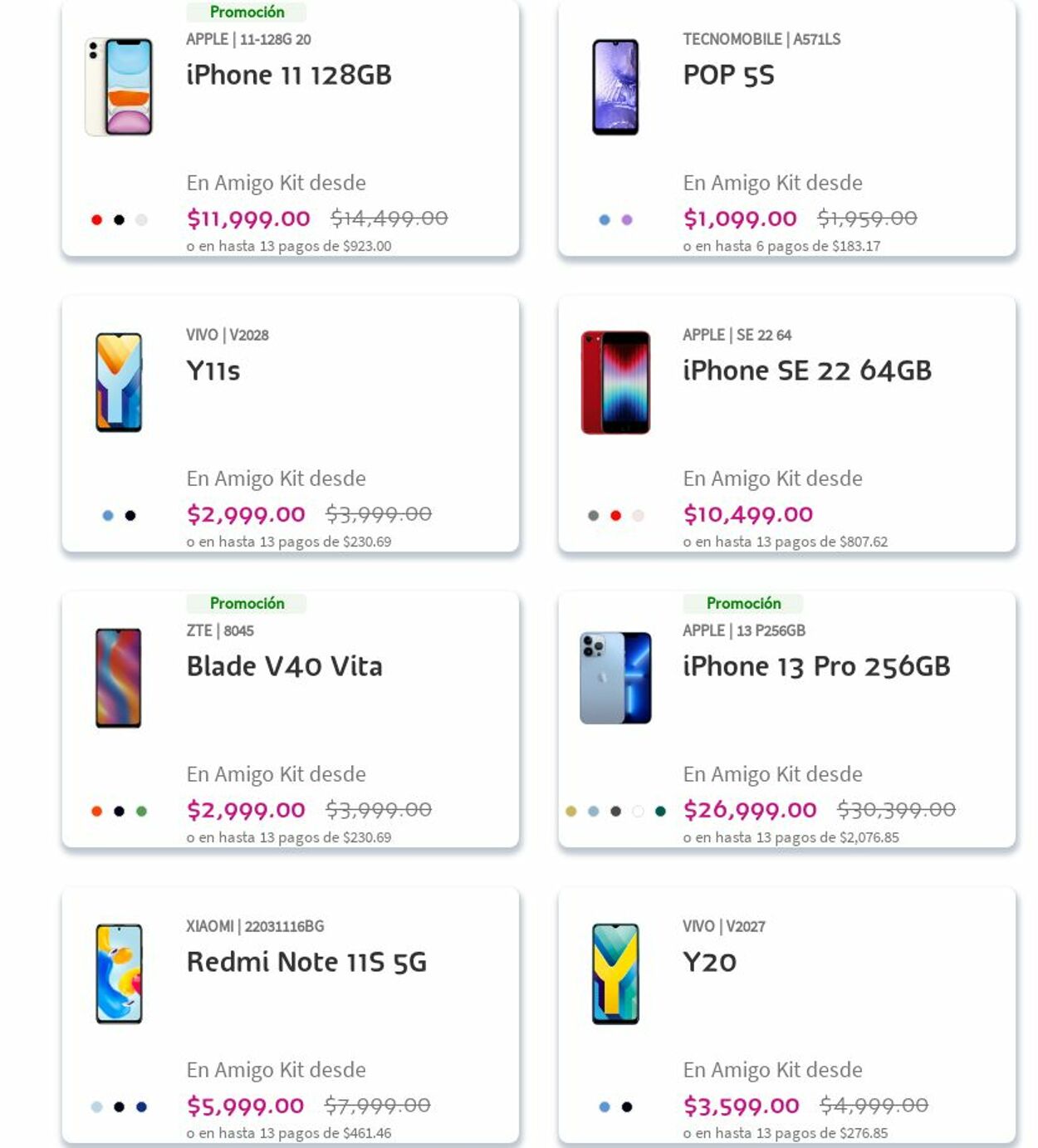 Catálogo Telcel 18.09.2023 - 27.09.2023