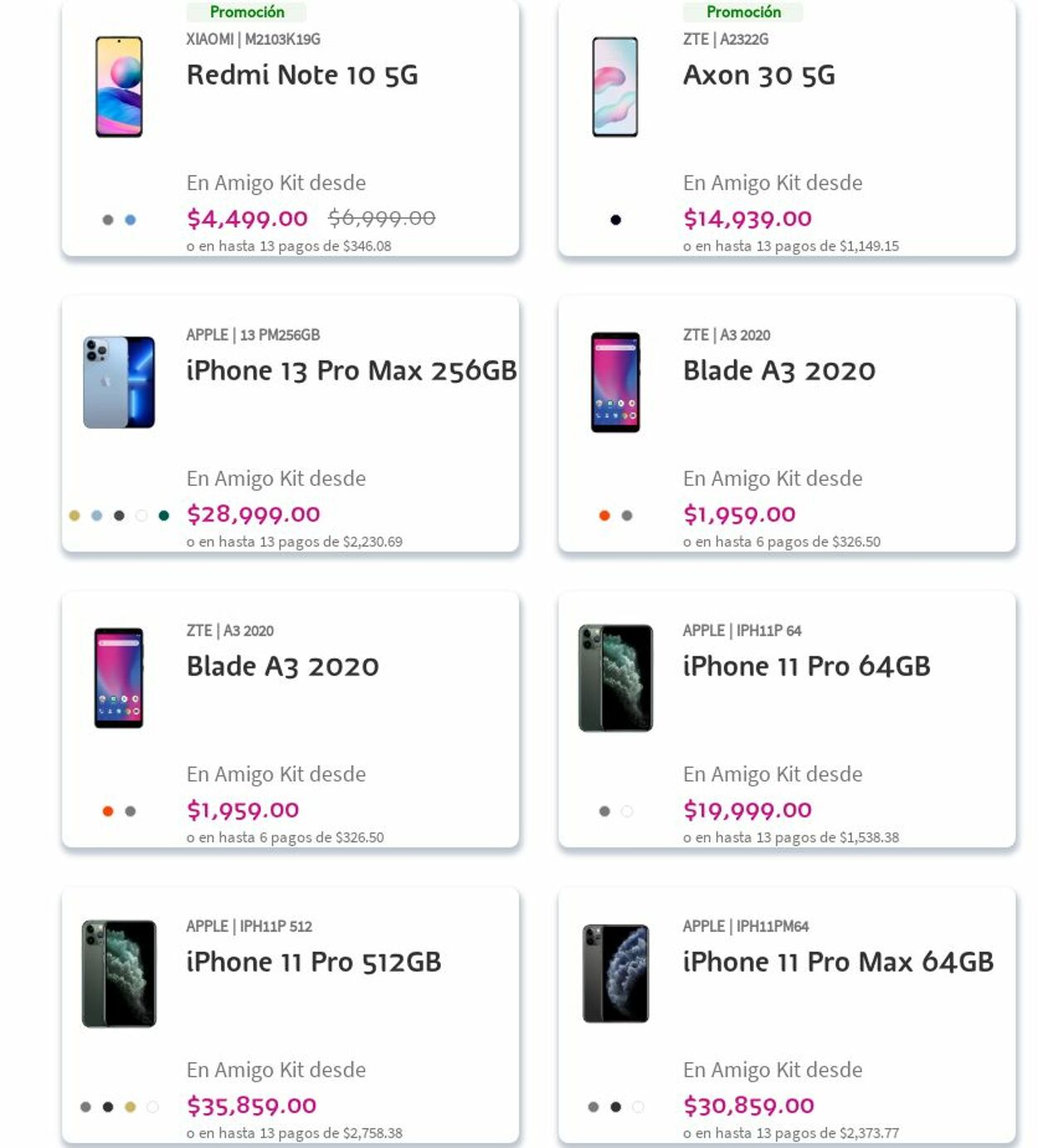 Catálogo Telcel 18.09.2023 - 27.09.2023