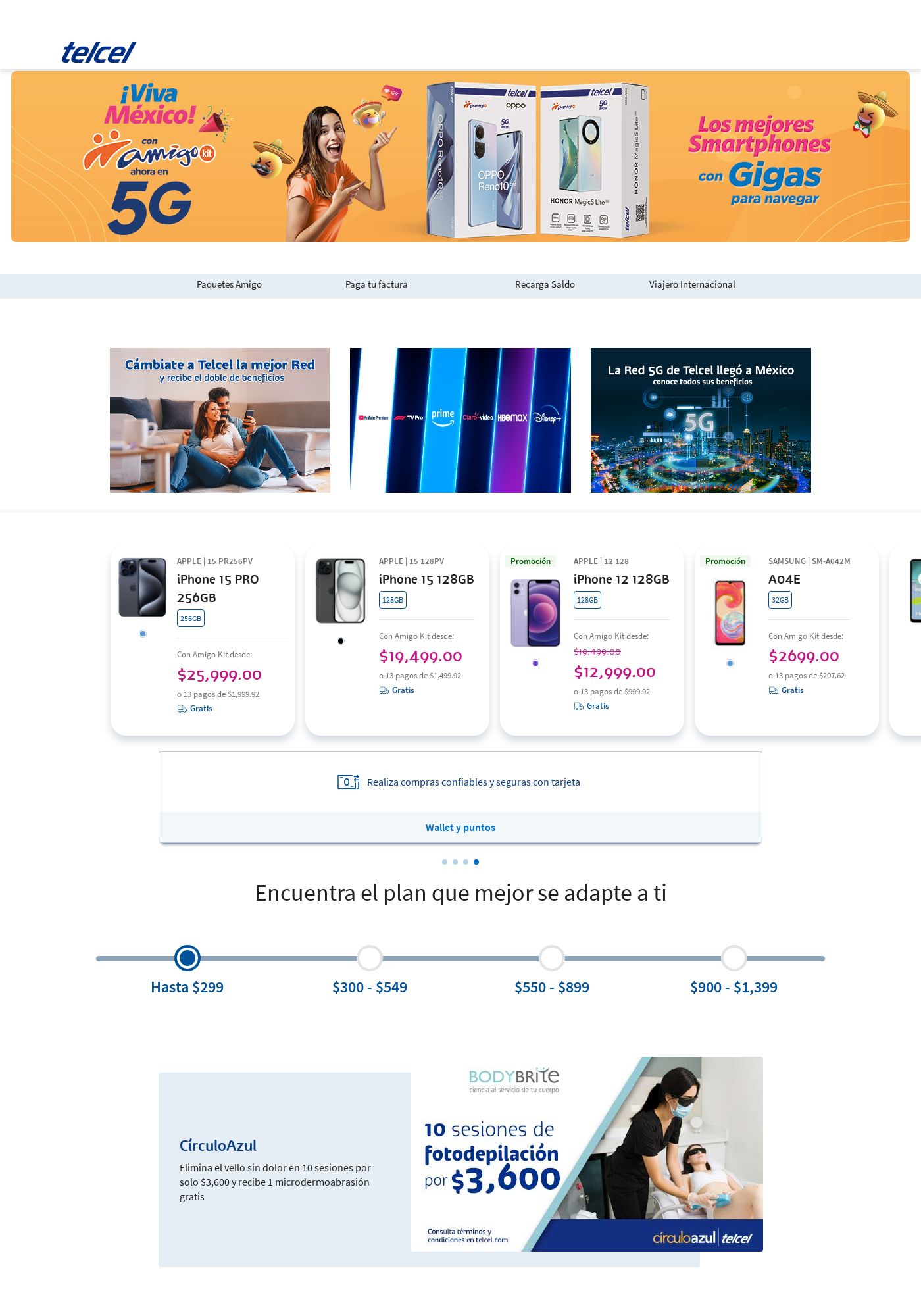 Catálogo Telcel 18.09.2023 - 27.09.2023