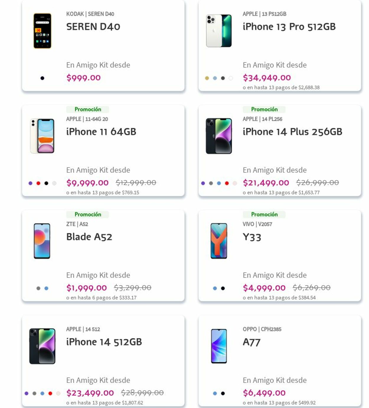 Catálogo Telcel 18.09.2023 - 27.09.2023