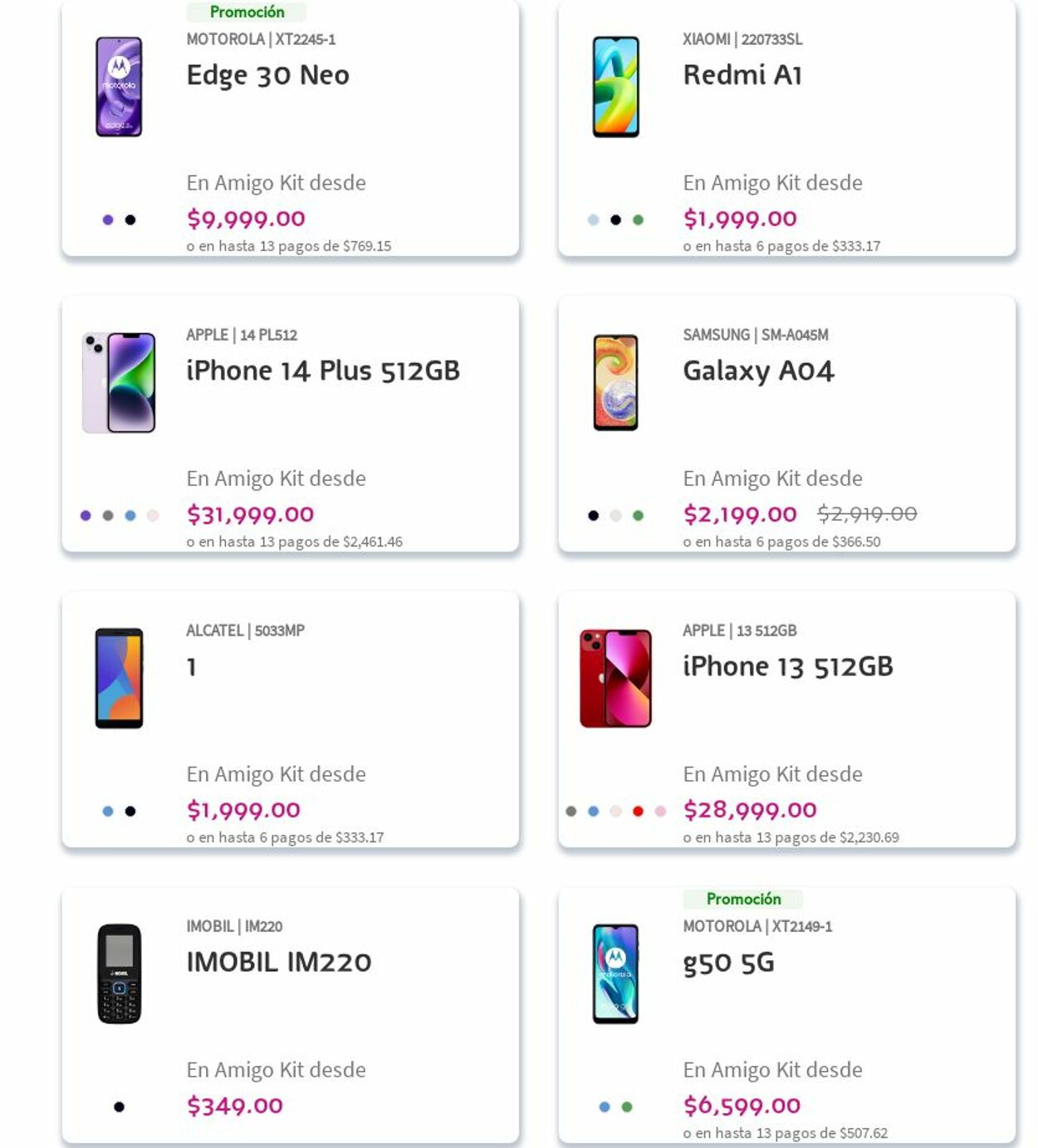 Catálogo Telcel 18.09.2023 - 27.09.2023