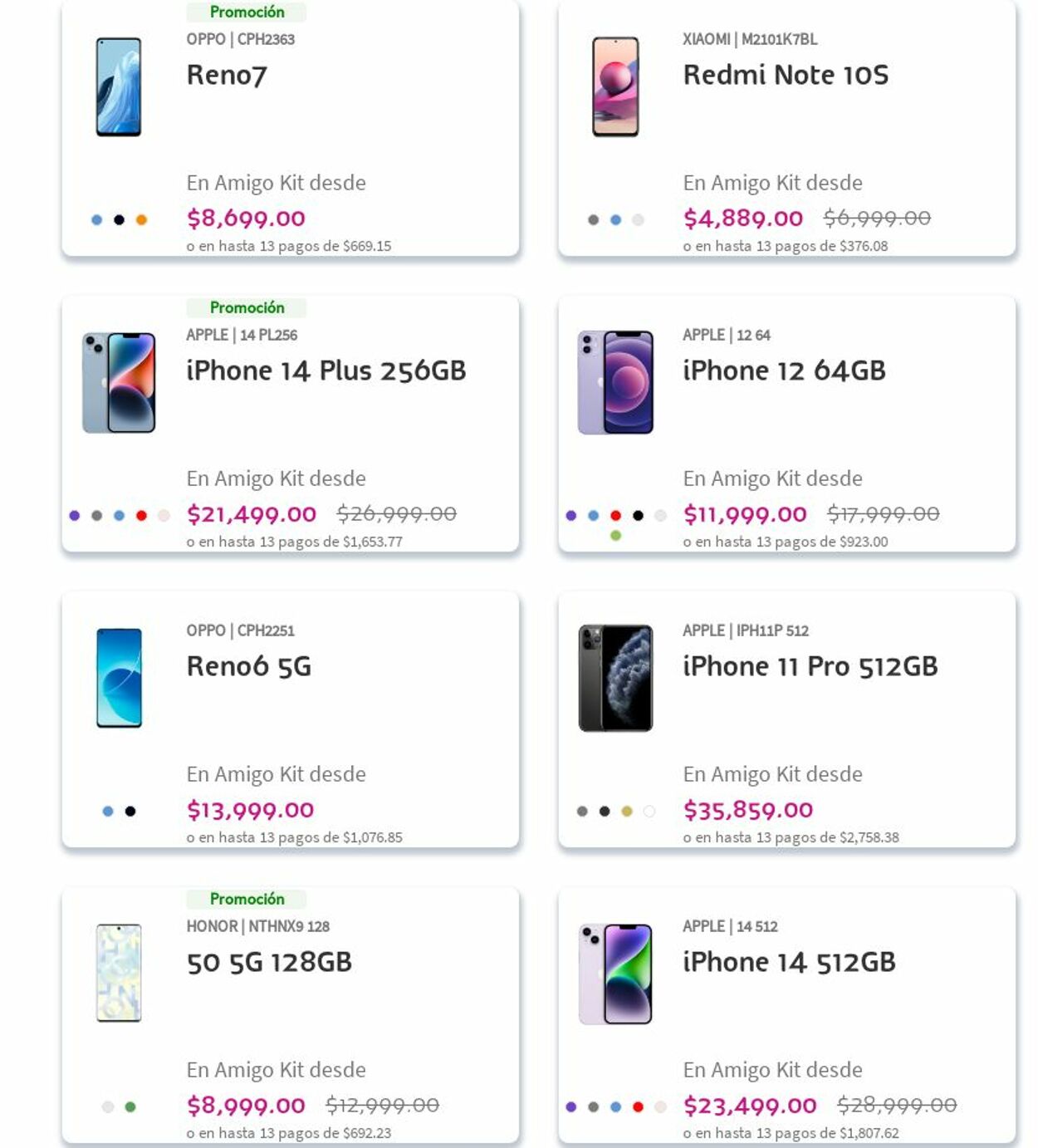 Catálogo Telcel 18.09.2023 - 27.09.2023