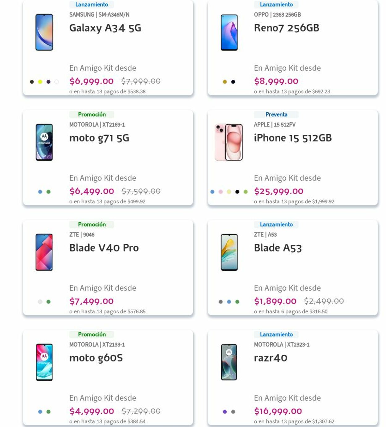 Catálogo Telcel 18.09.2023 - 27.09.2023