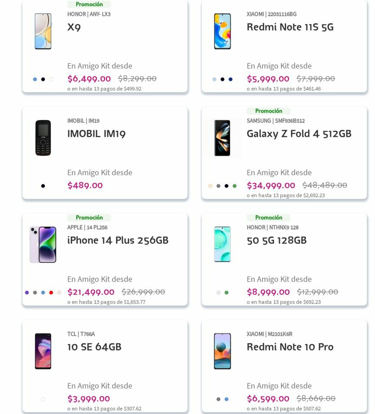 Catálogo Telcel 18.09.2023 - 27.09.2023