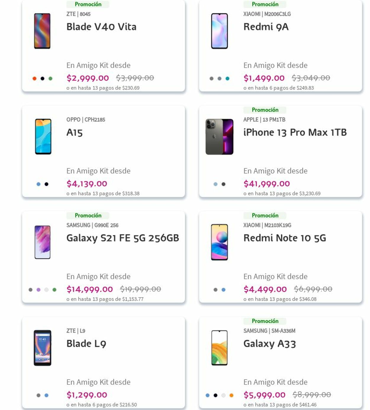 Catálogo Telcel 18.09.2023 - 27.09.2023