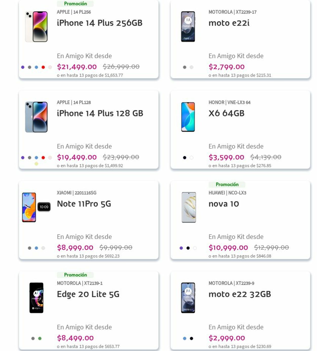 Catálogo Telcel 18.09.2023 - 27.09.2023