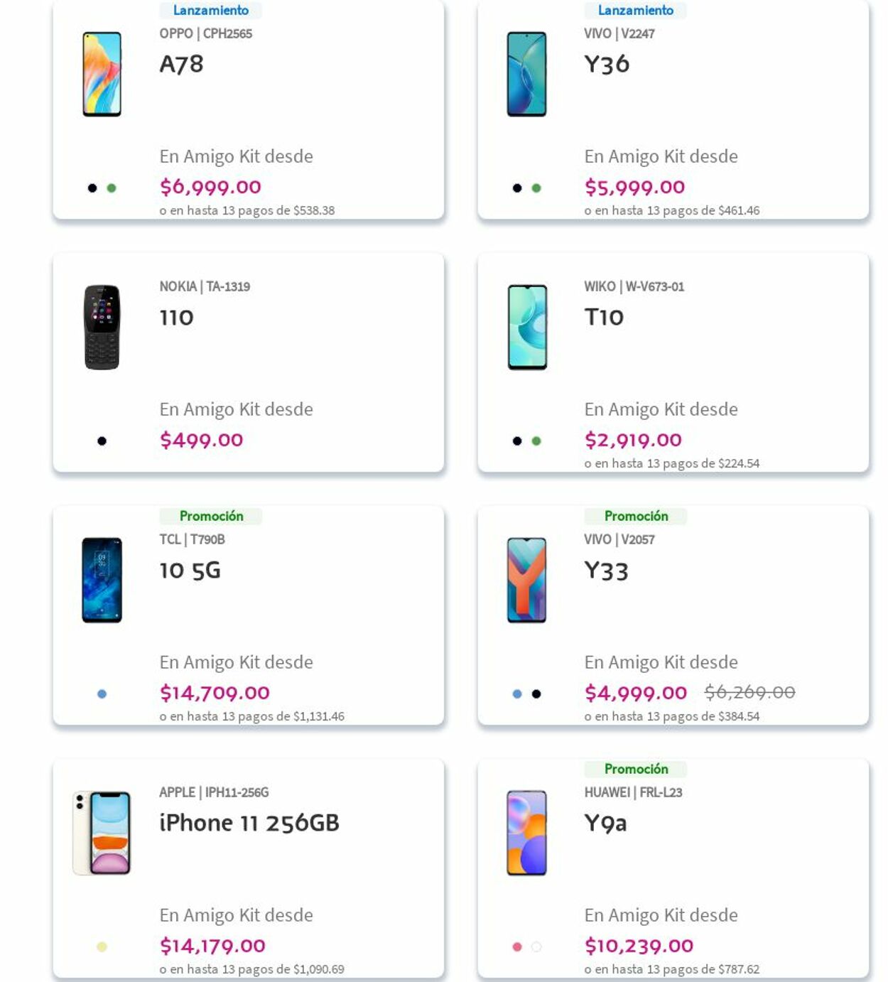 Catálogo Telcel 18.09.2023 - 27.09.2023