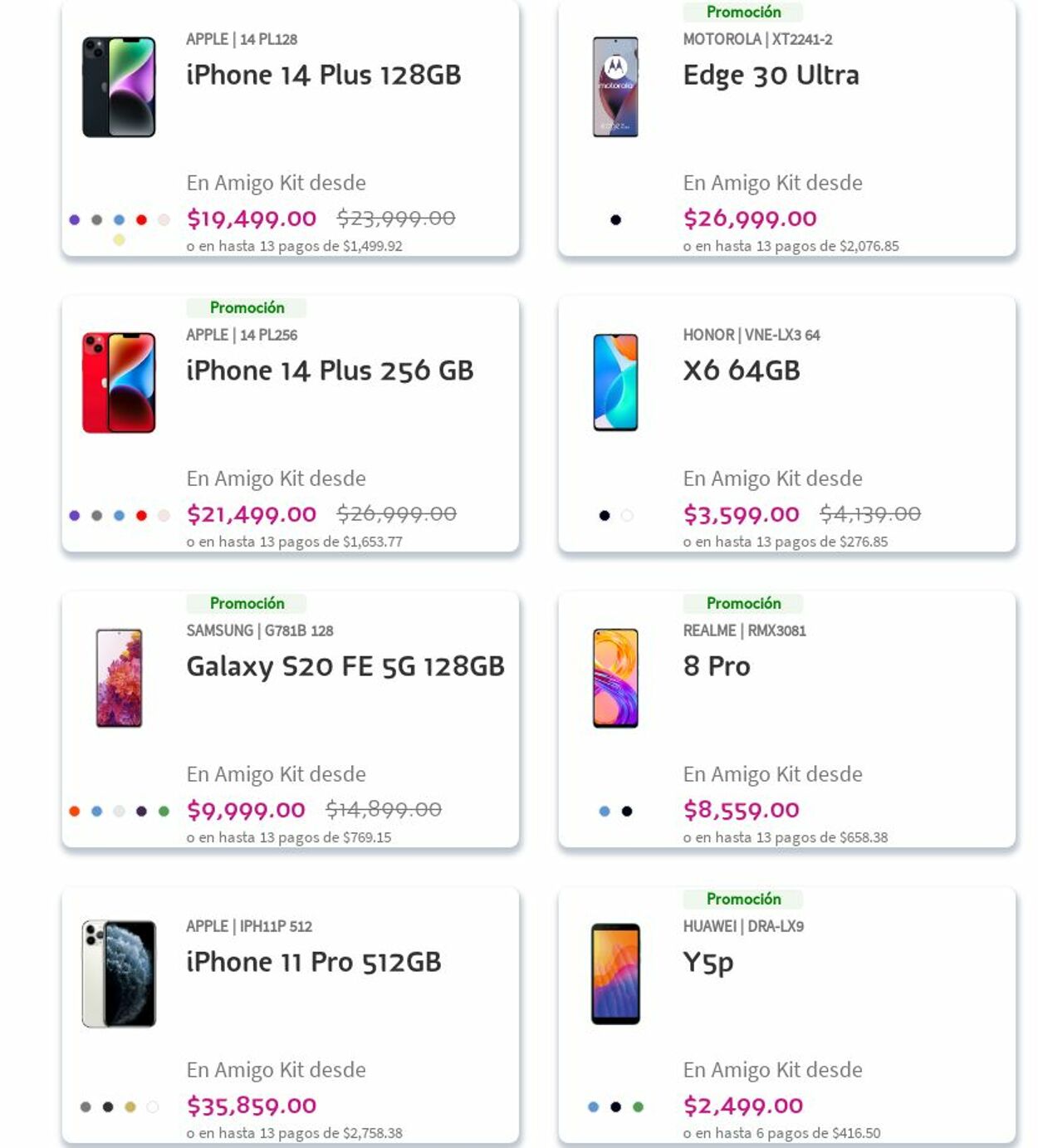 Catálogo Telcel 18.09.2023 - 27.09.2023