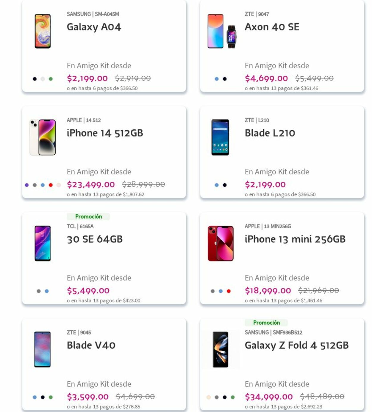 Catálogo Telcel 18.09.2023 - 27.09.2023