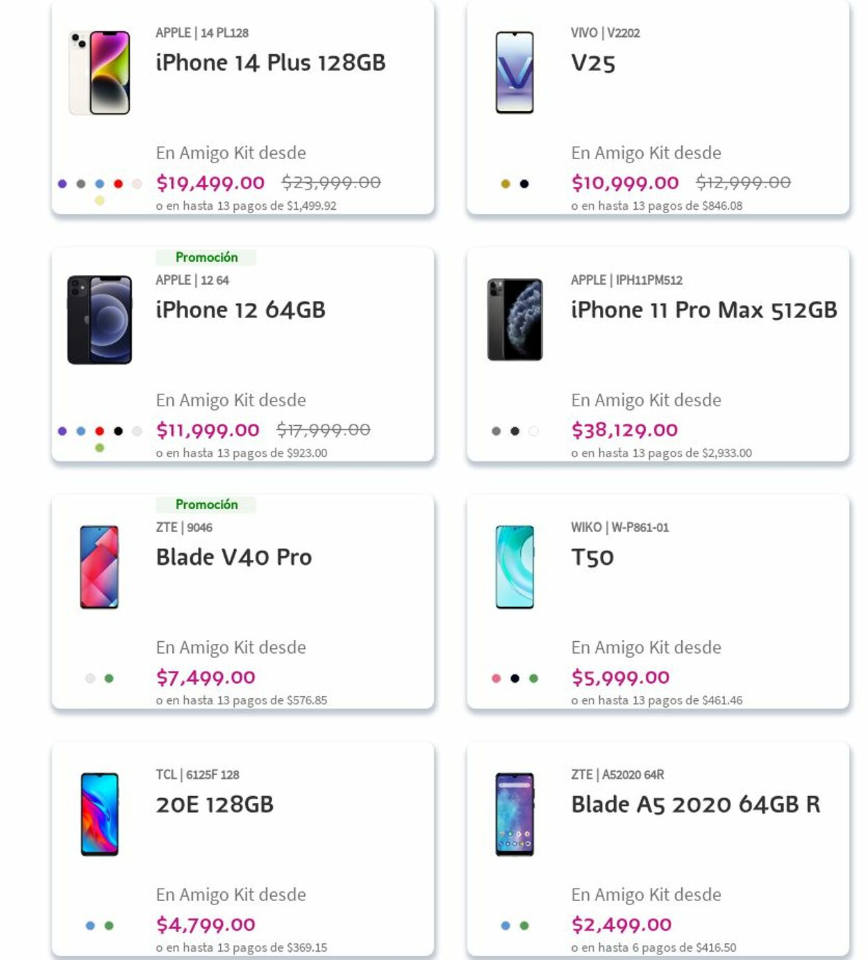 Catálogo Telcel 18.09.2023 - 27.09.2023