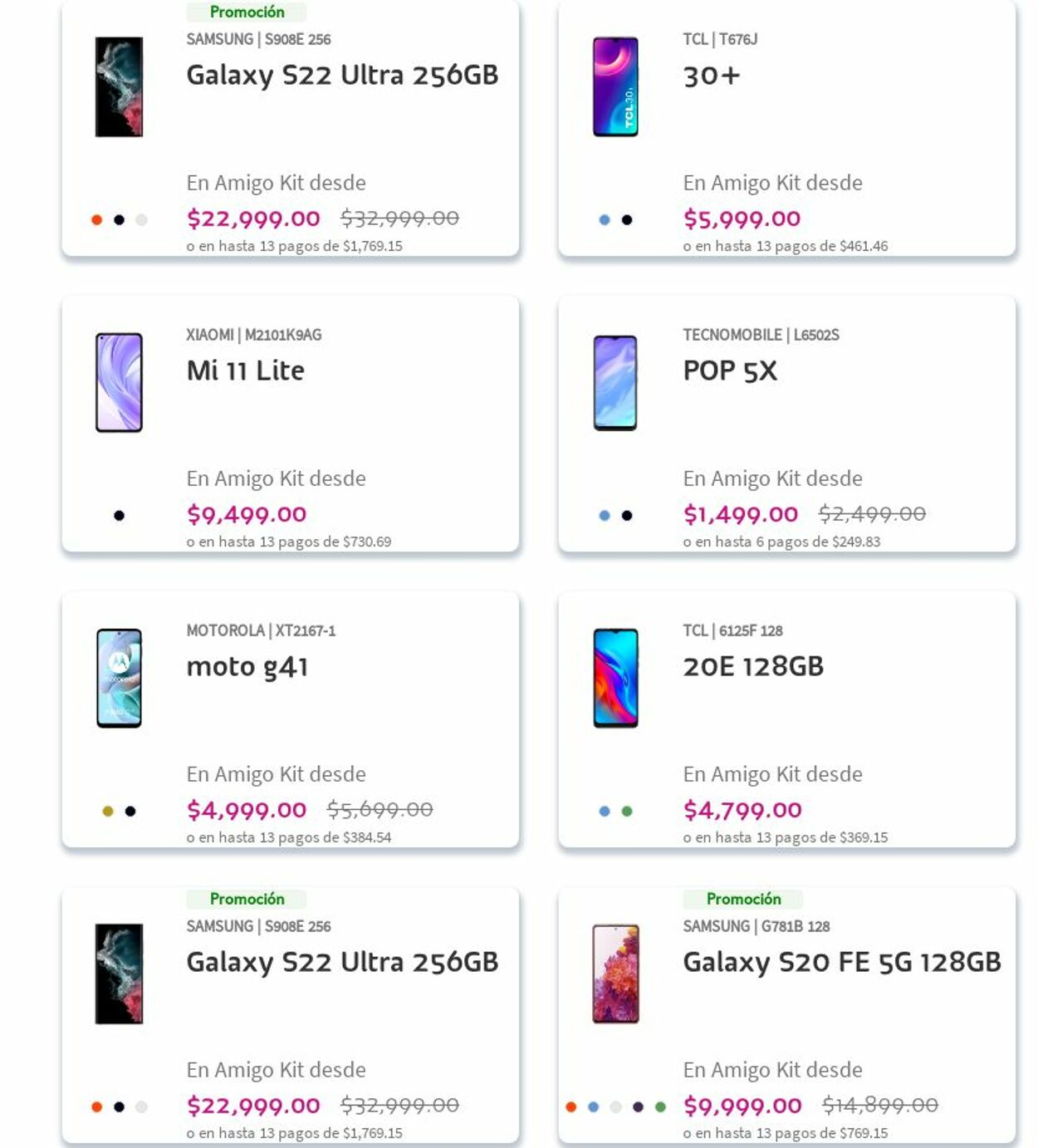 Catálogo Telcel 18.09.2023 - 27.09.2023