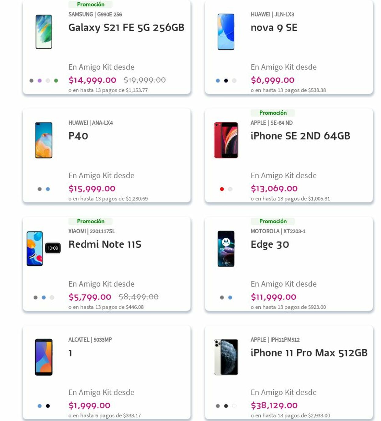 Catálogo Telcel 18.09.2023 - 27.09.2023