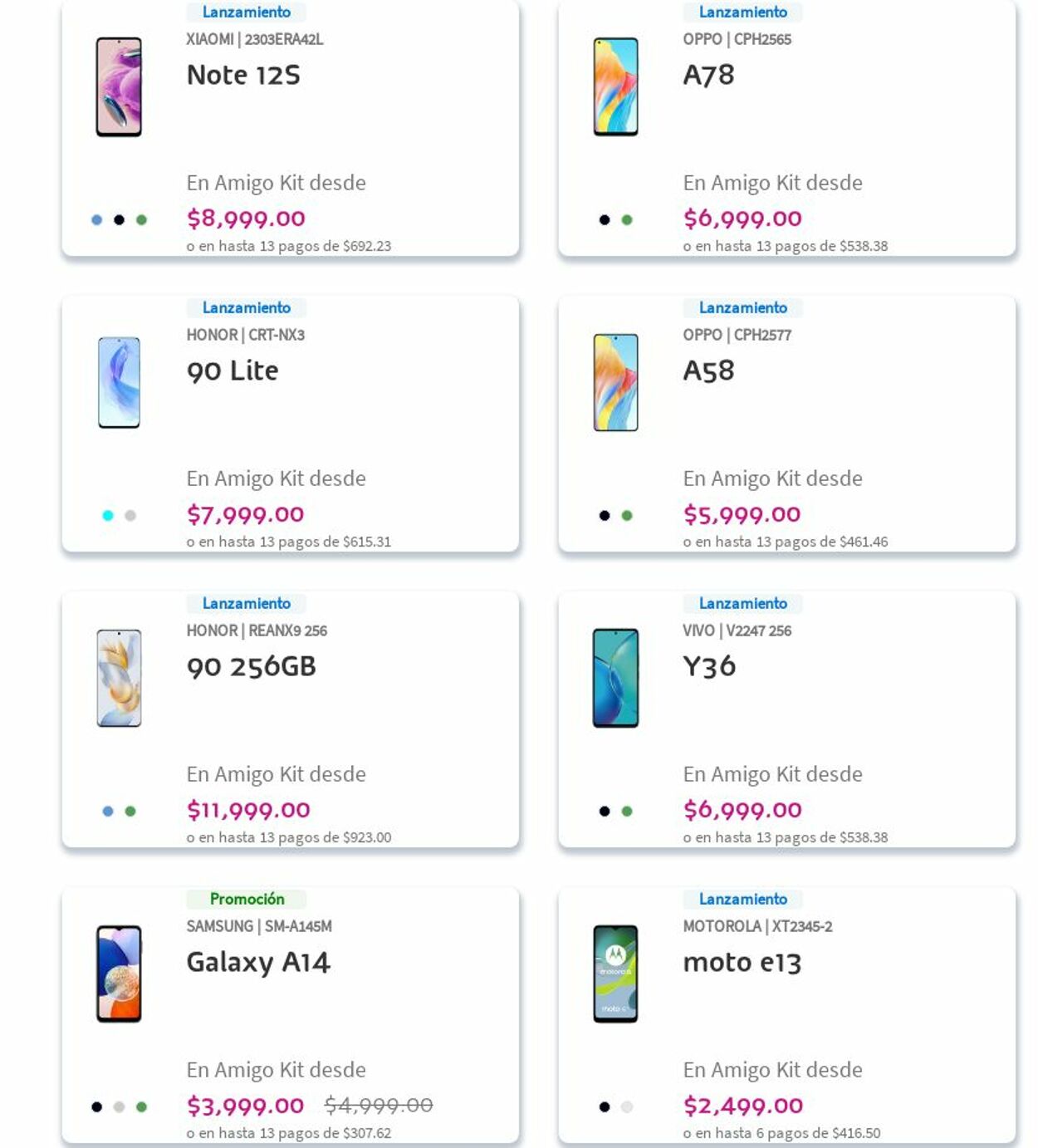 Catálogo Telcel 16.10.2023 - 25.10.2023