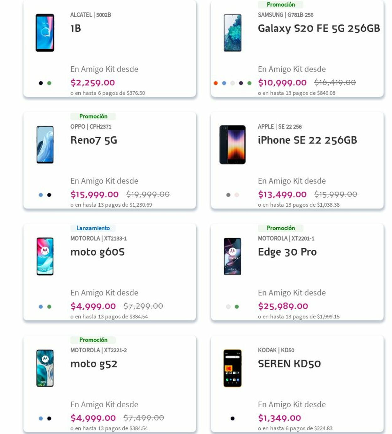 Catálogo Telcel 16.10.2023 - 25.10.2023