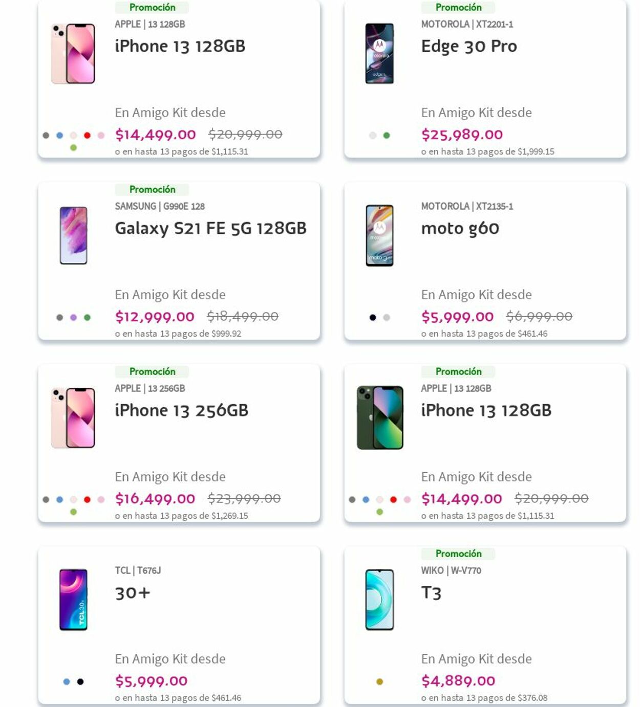 Catálogo Telcel 16.10.2023 - 25.10.2023