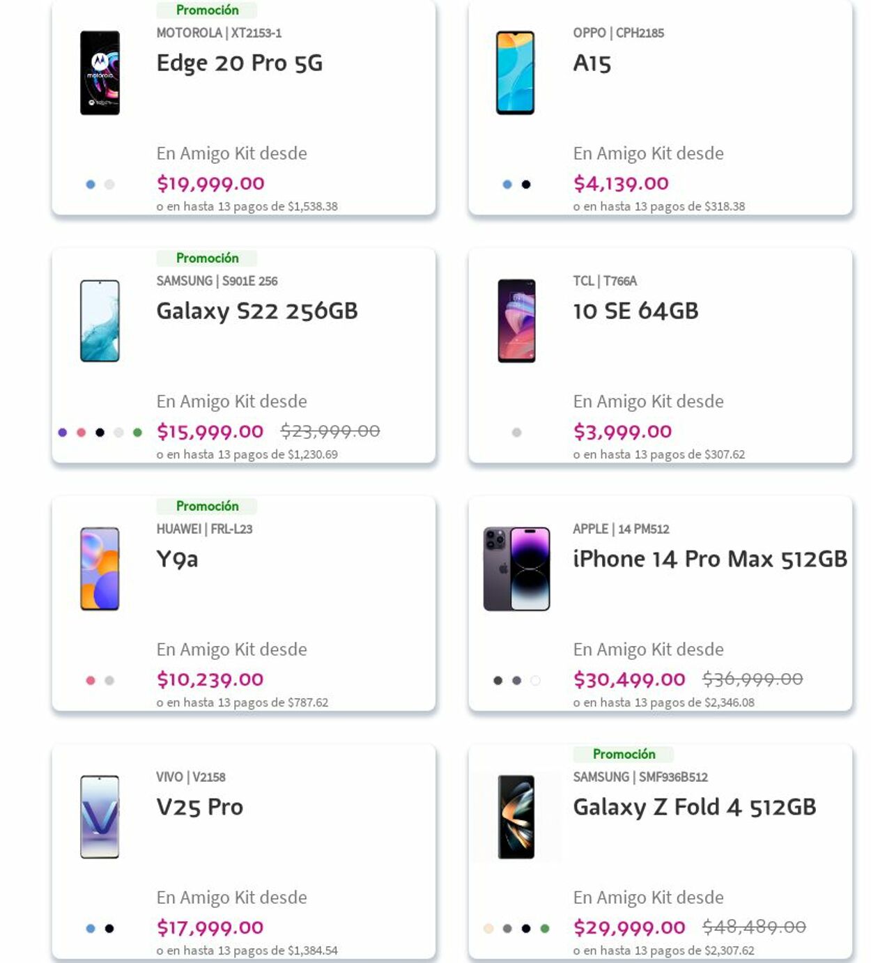 Catálogo Telcel 16.10.2023 - 25.10.2023