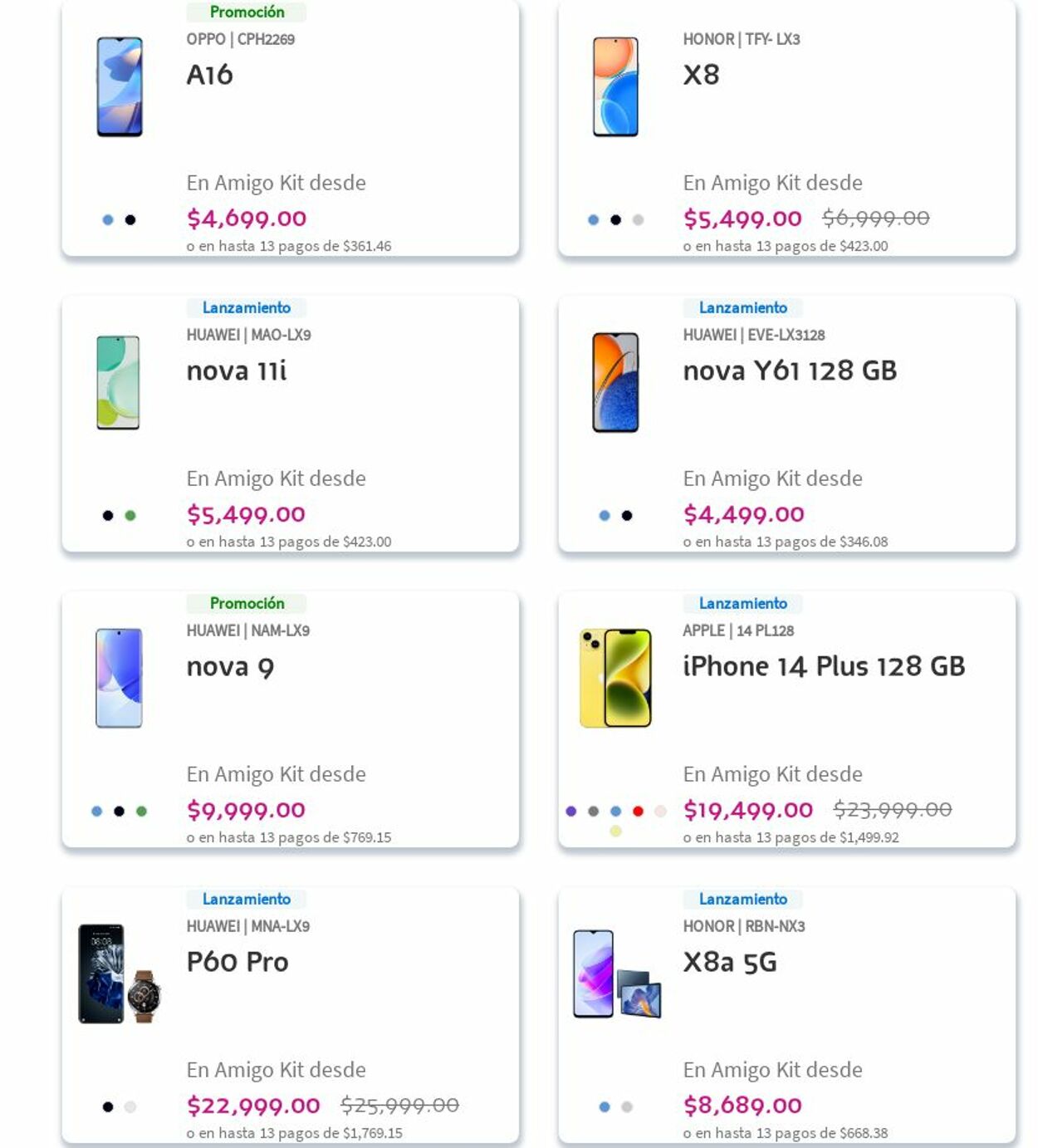 Catálogo Telcel 16.10.2023 - 25.10.2023