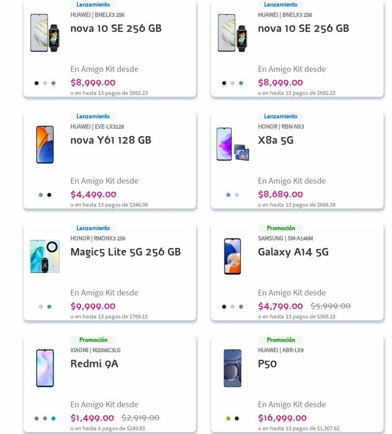 Catálogo Telcel 16.10.2023 - 25.10.2023