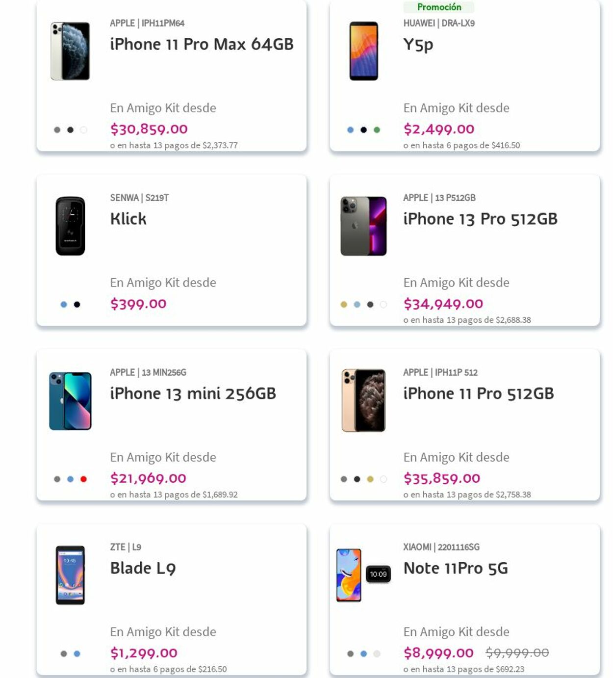 Catálogo Telcel 16.10.2023 - 25.10.2023