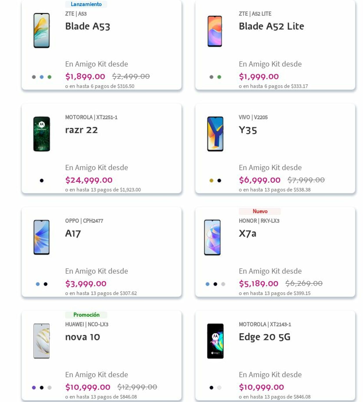 Catálogo Telcel 16.10.2023 - 25.10.2023