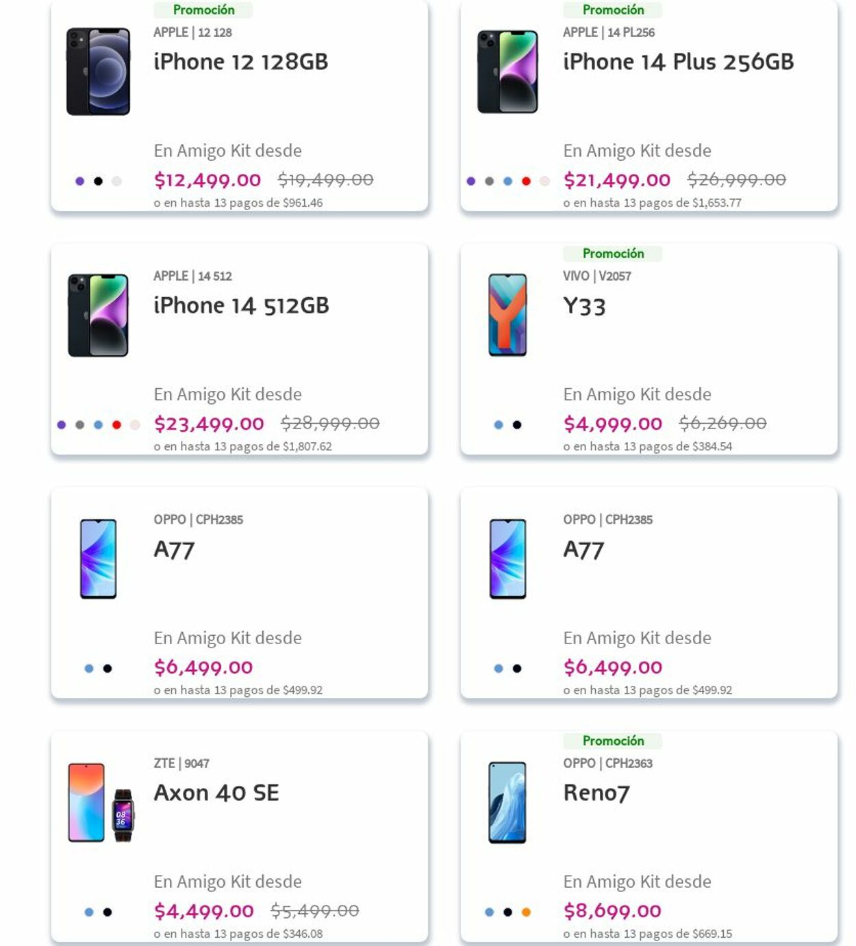 Catálogo Telcel 16.10.2023 - 25.10.2023