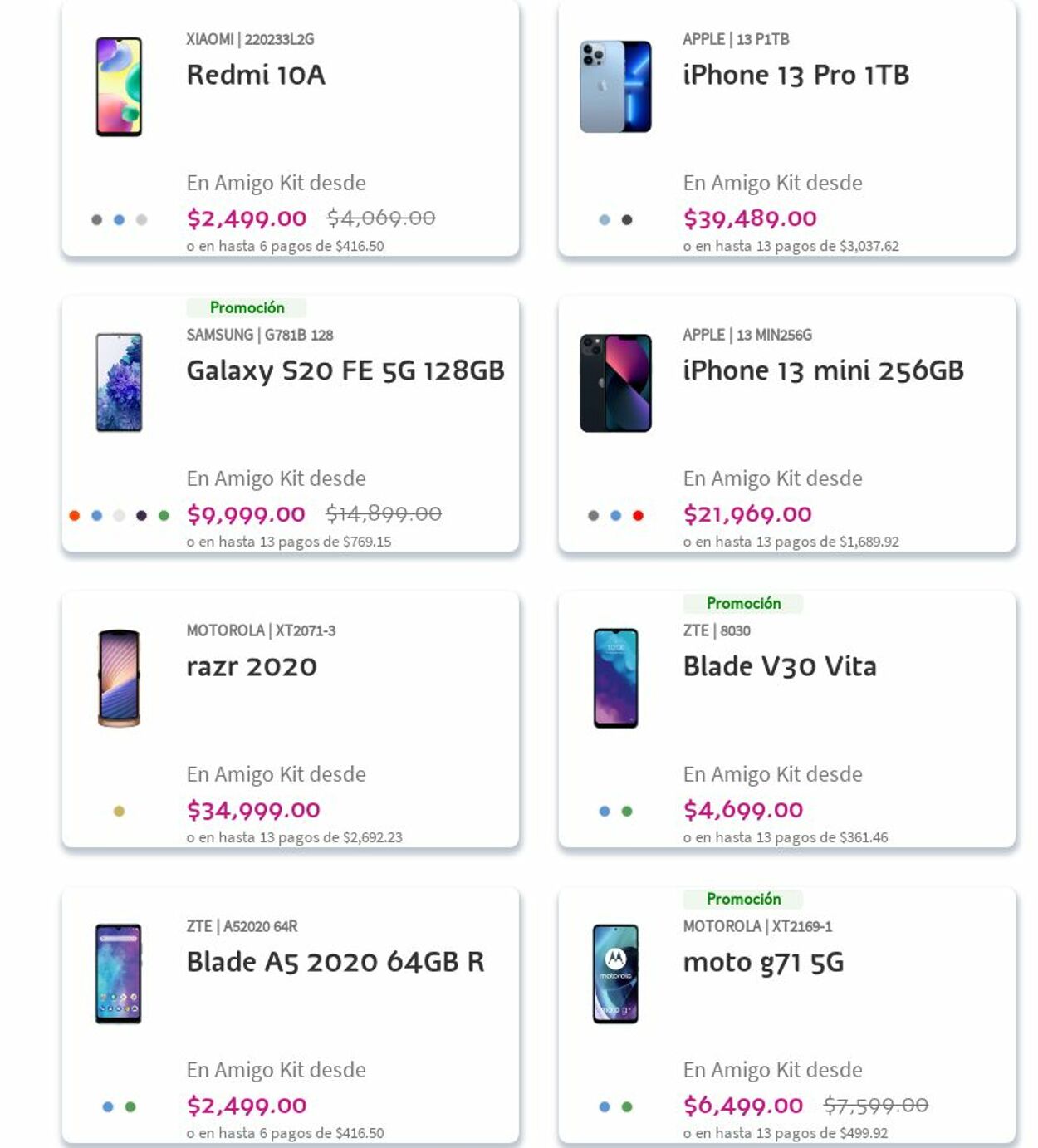 Catálogo Telcel 16.10.2023 - 25.10.2023