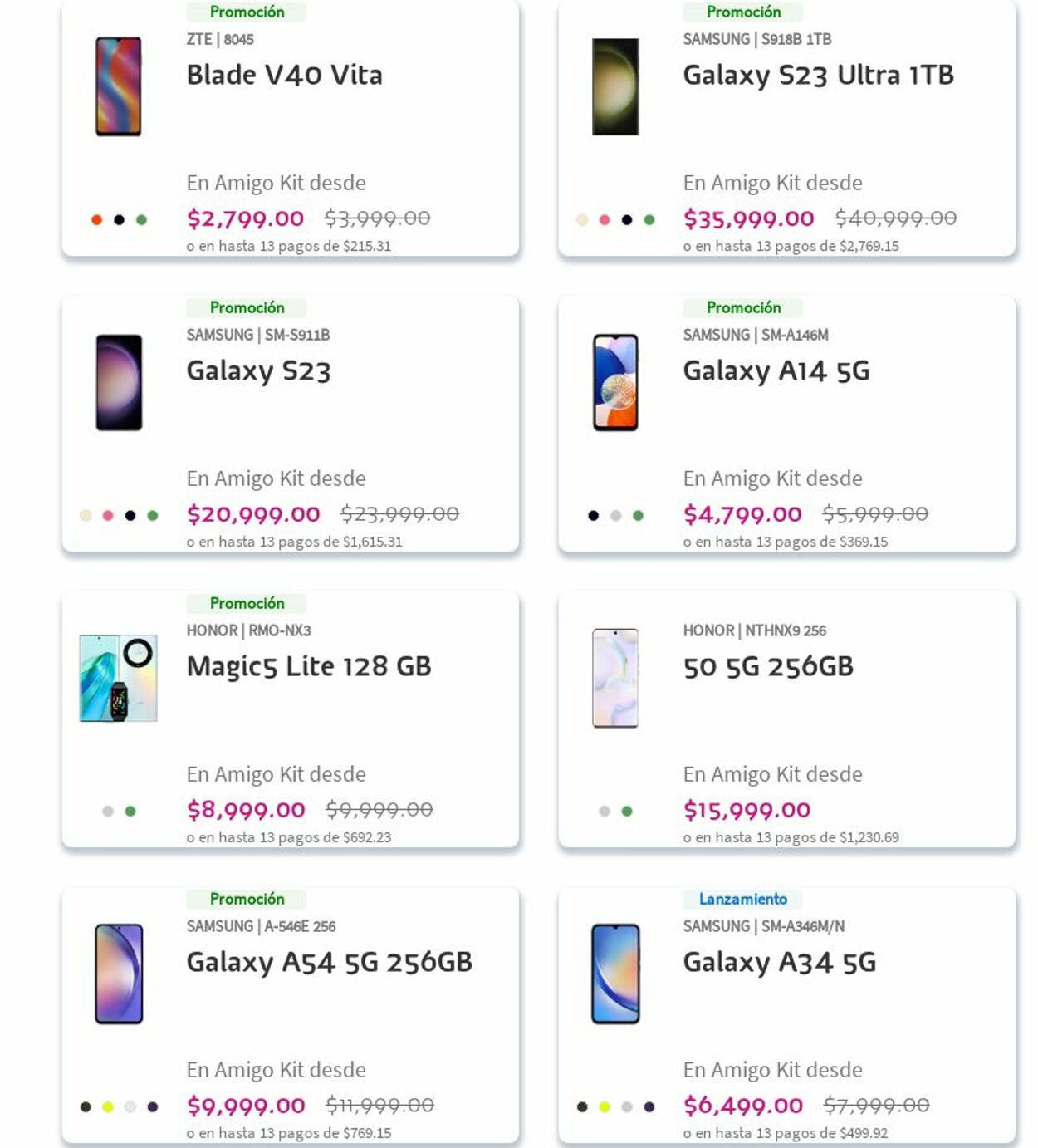 Catálogo Telcel 16.10.2023 - 25.10.2023