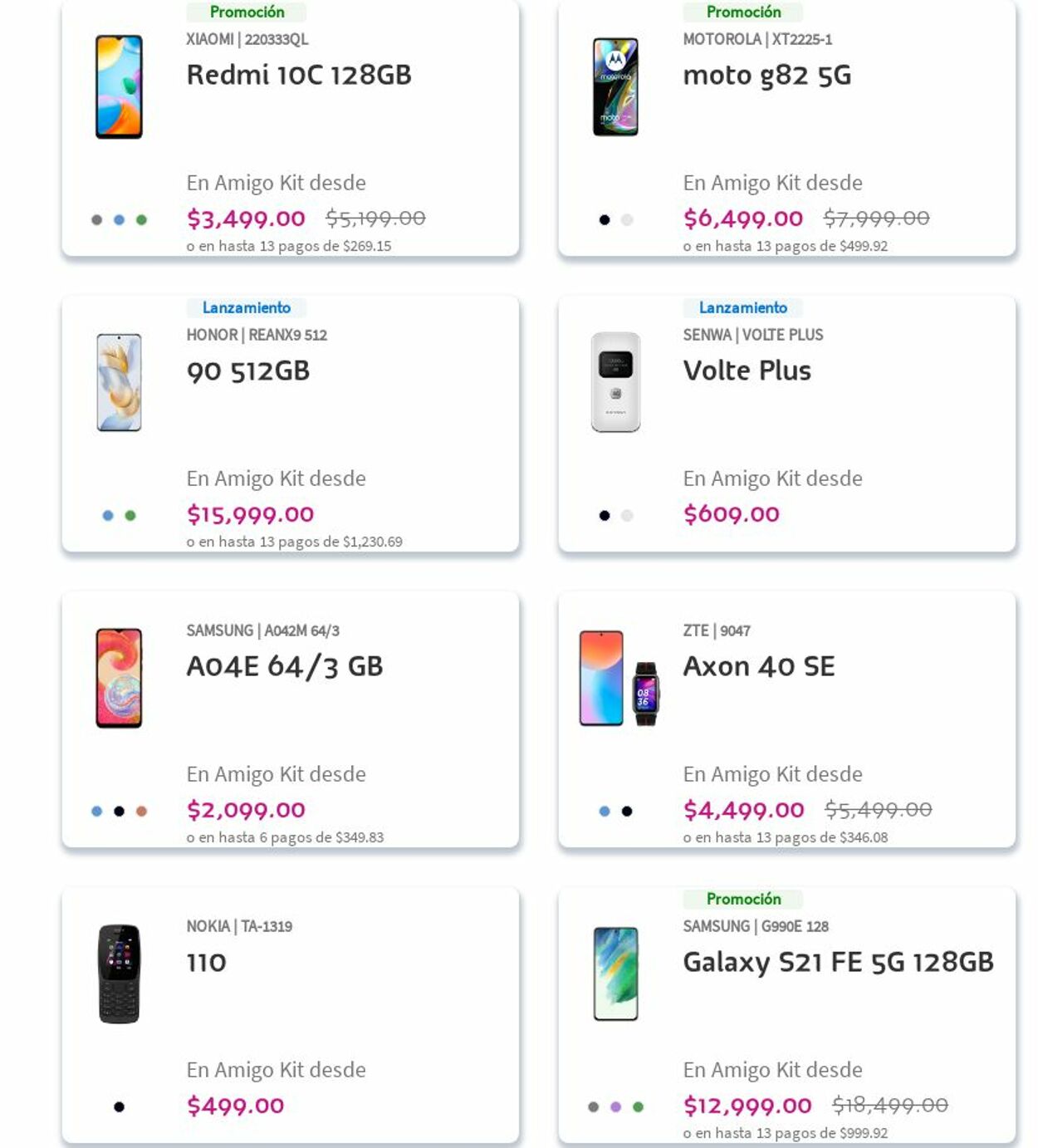 Catálogo Telcel 16.10.2023 - 25.10.2023