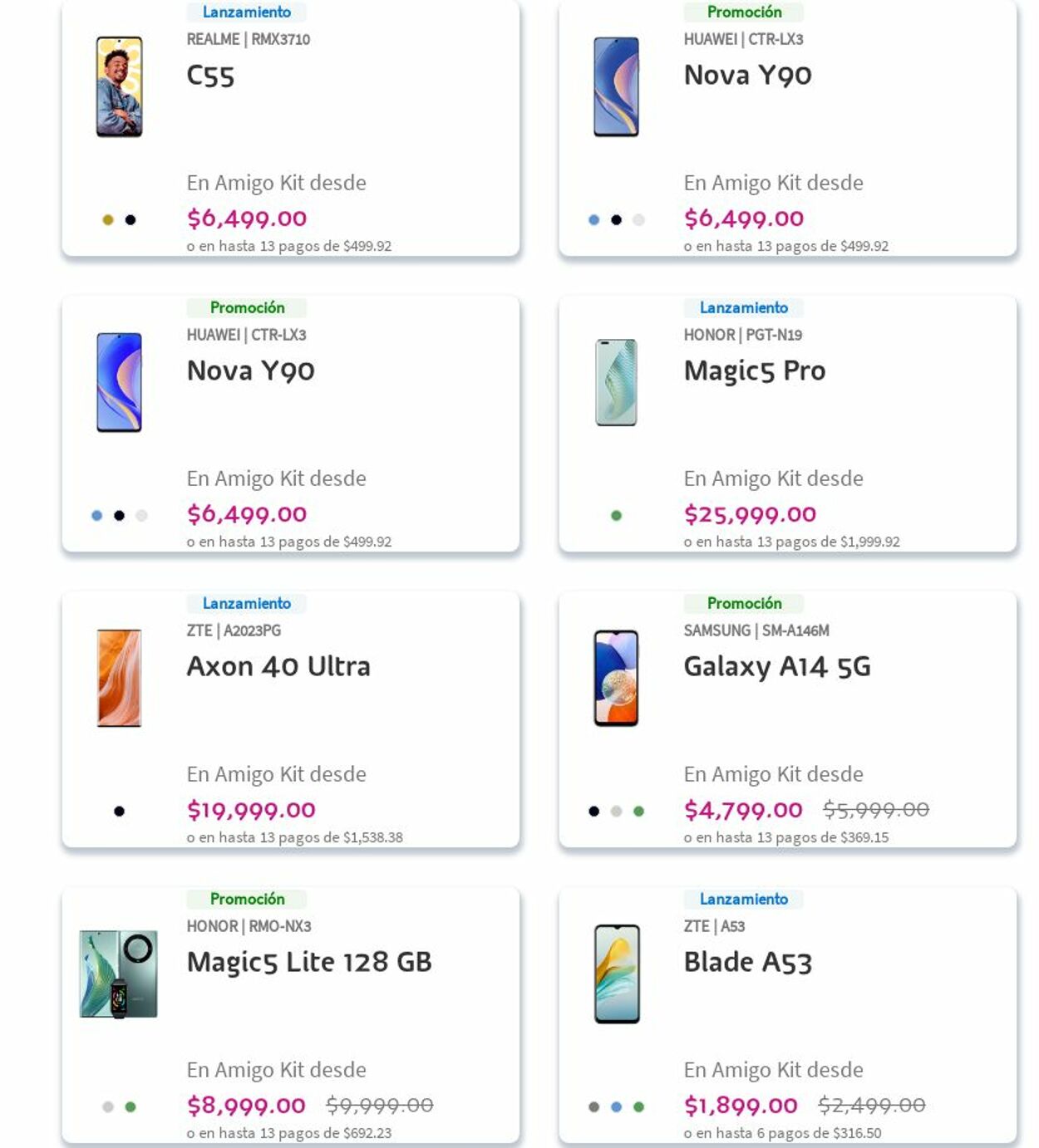 Catálogo Telcel 16.10.2023 - 25.10.2023