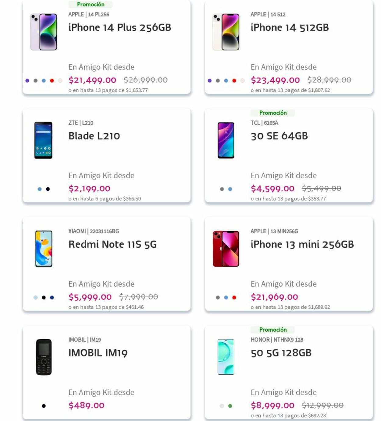 Catálogo Telcel 16.10.2023 - 25.10.2023