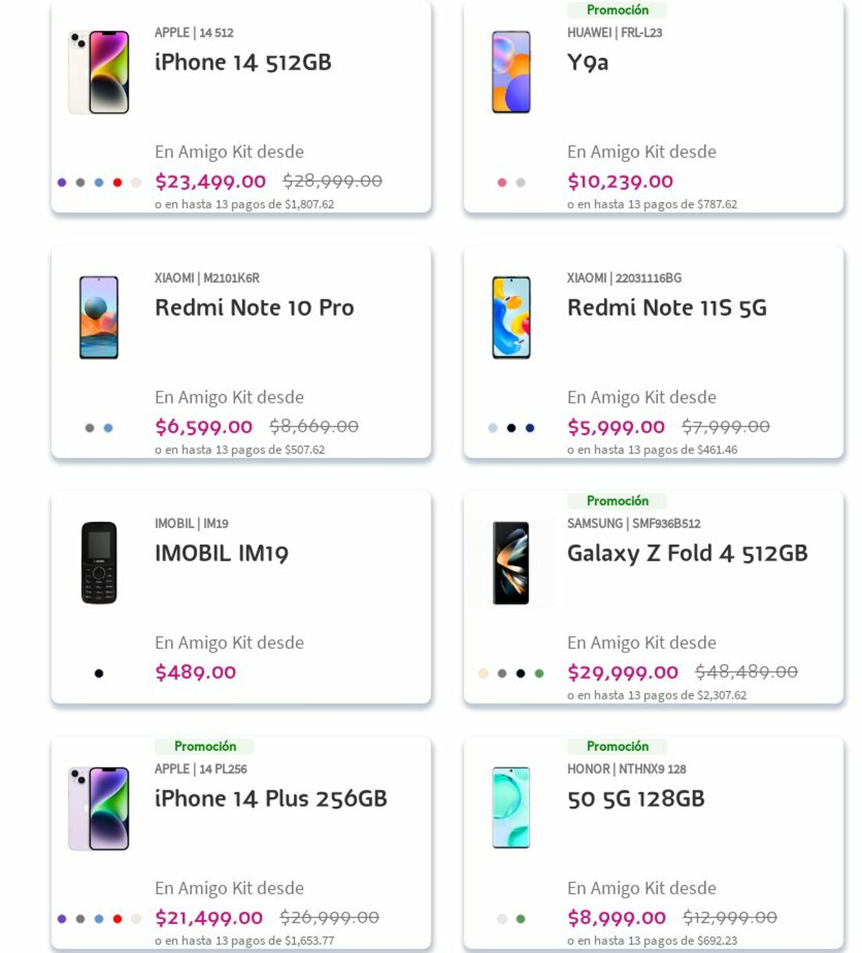 Catálogo Telcel 09.10.2023 - 18.10.2023